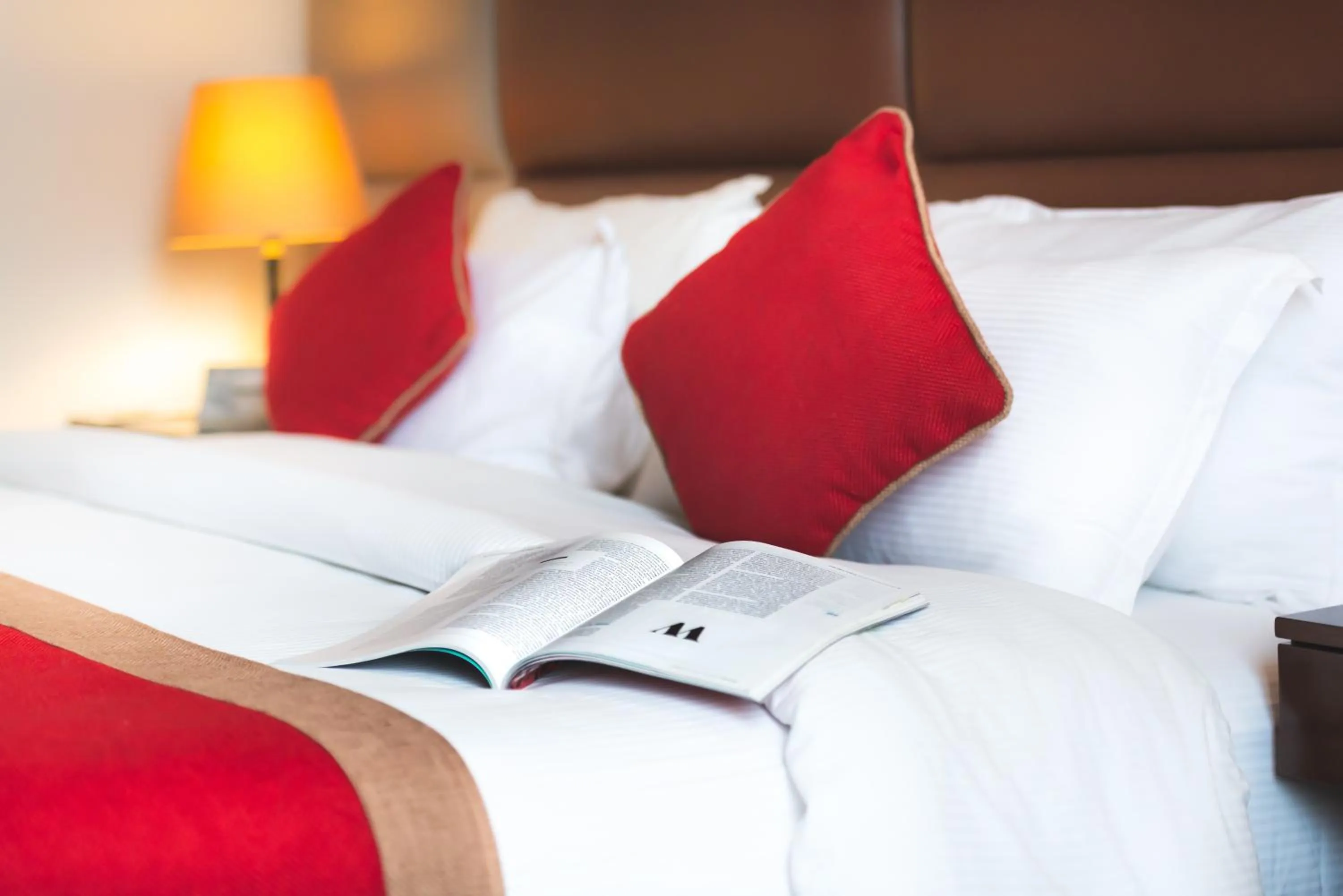 Bed in Luxus Grand Hotel