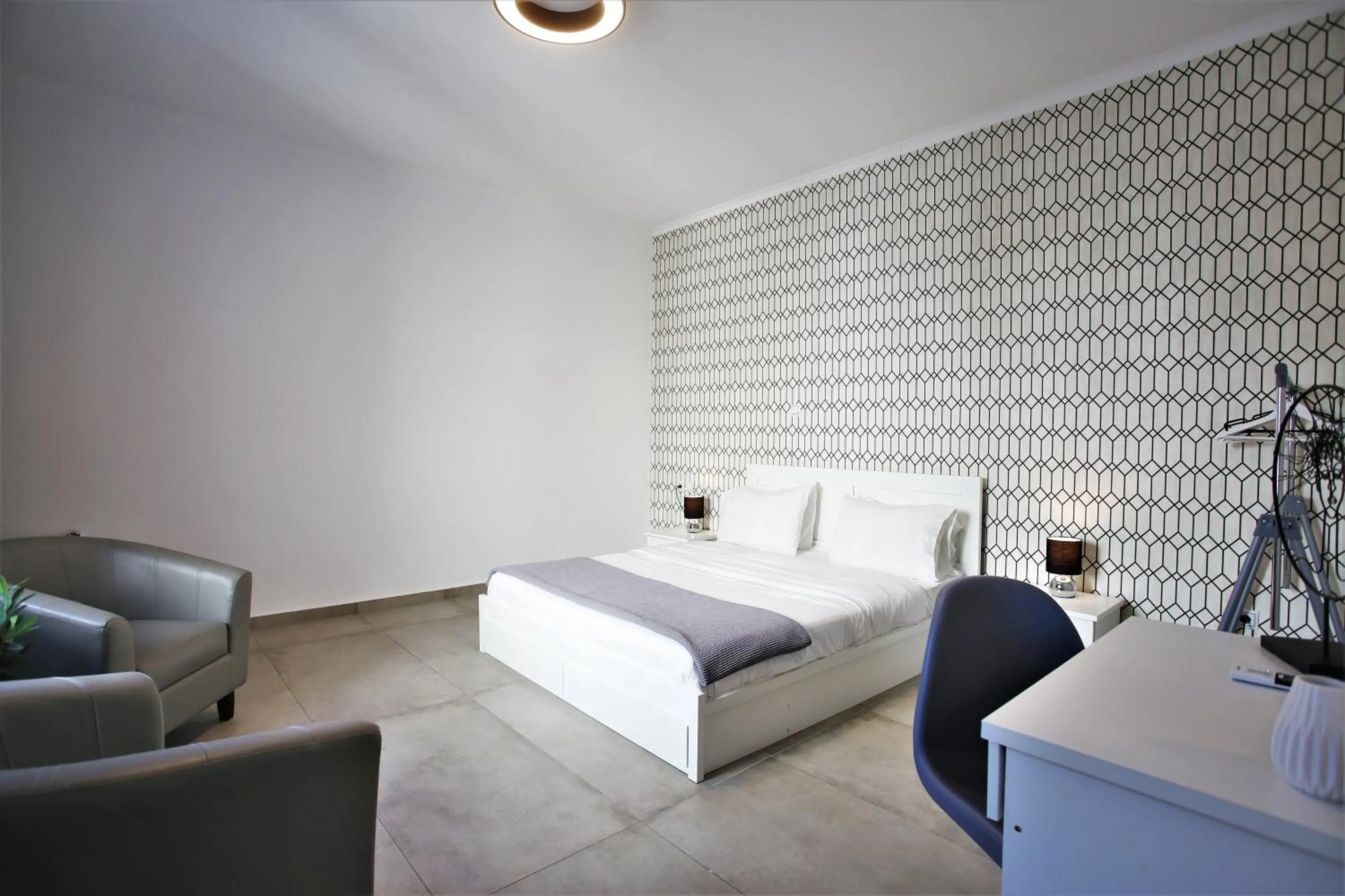 Bedroom, Bed in GK Athens by GK Properties
