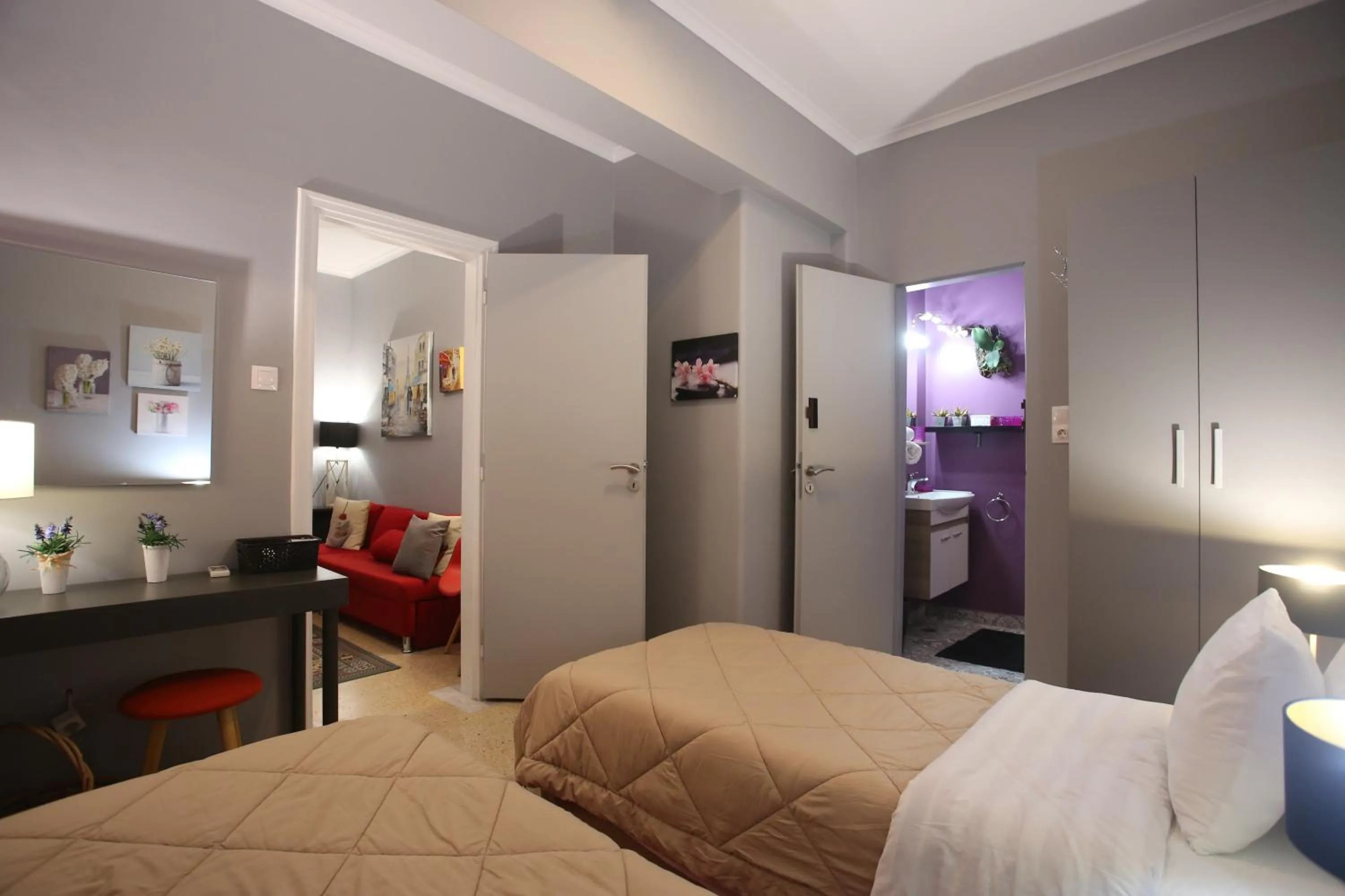 Photo of the whole room, Bed in GK Athens by GK Properties