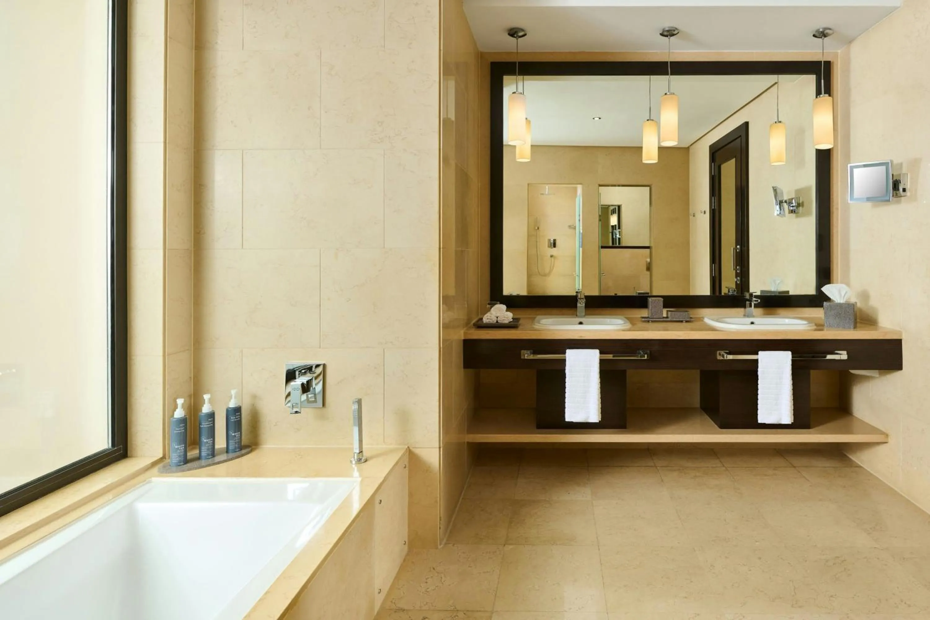 Bathroom in The Westin Cairo Golf Resort & Spa, Katameya Dunes