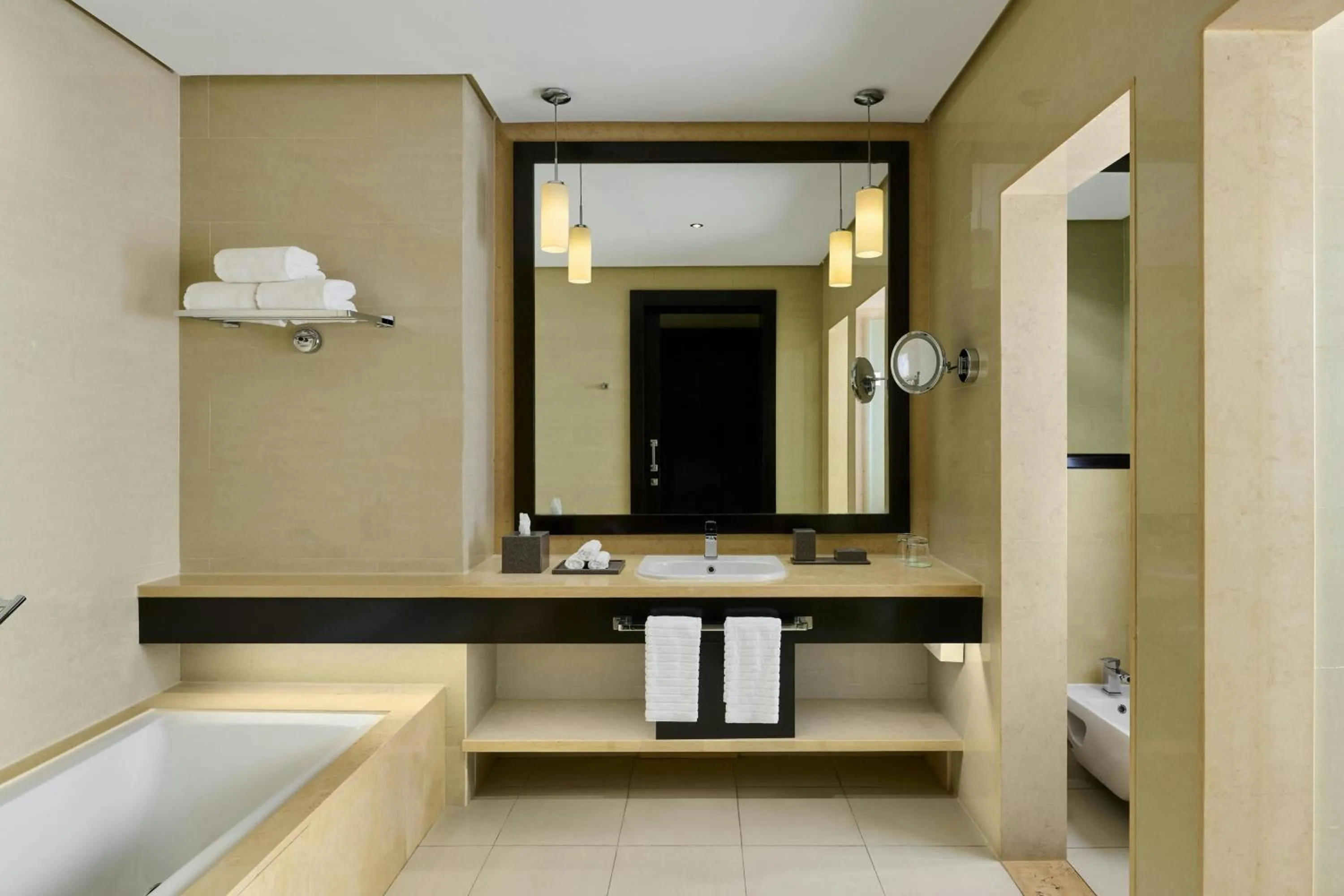 Bathroom in The Westin Cairo Golf Resort & Spa, Katameya Dunes