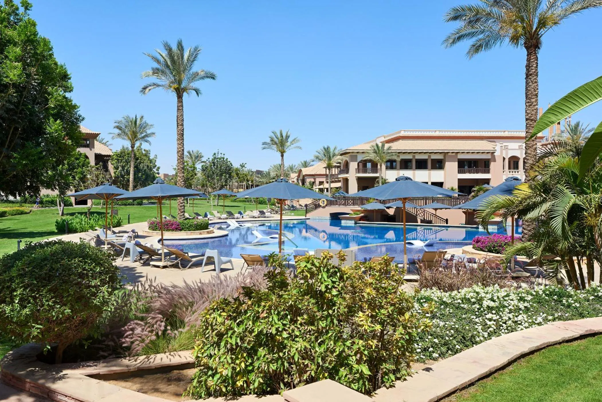 Pool view in The Westin Cairo Golf Resort & Spa, Katameya Dunes