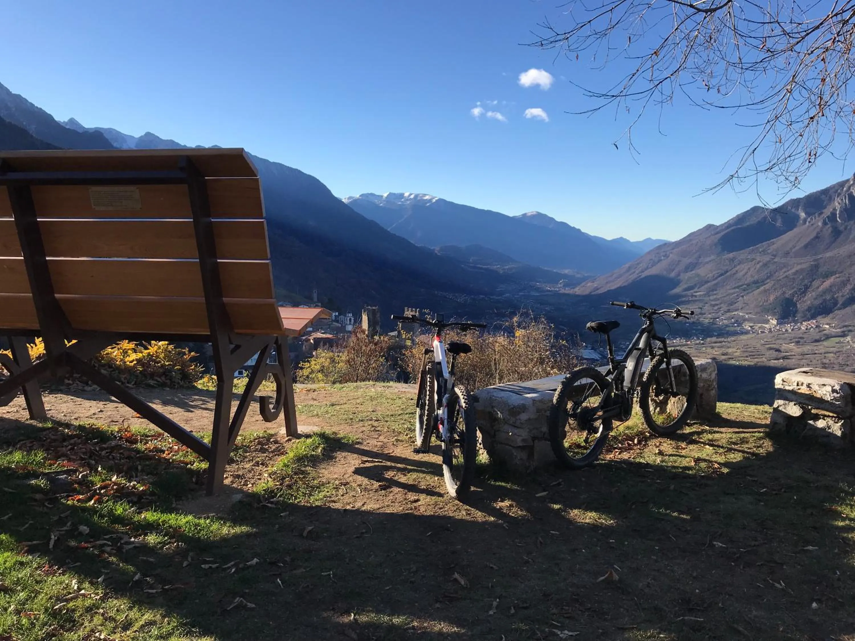 Natural landscape in B&B Castello Cimbergo