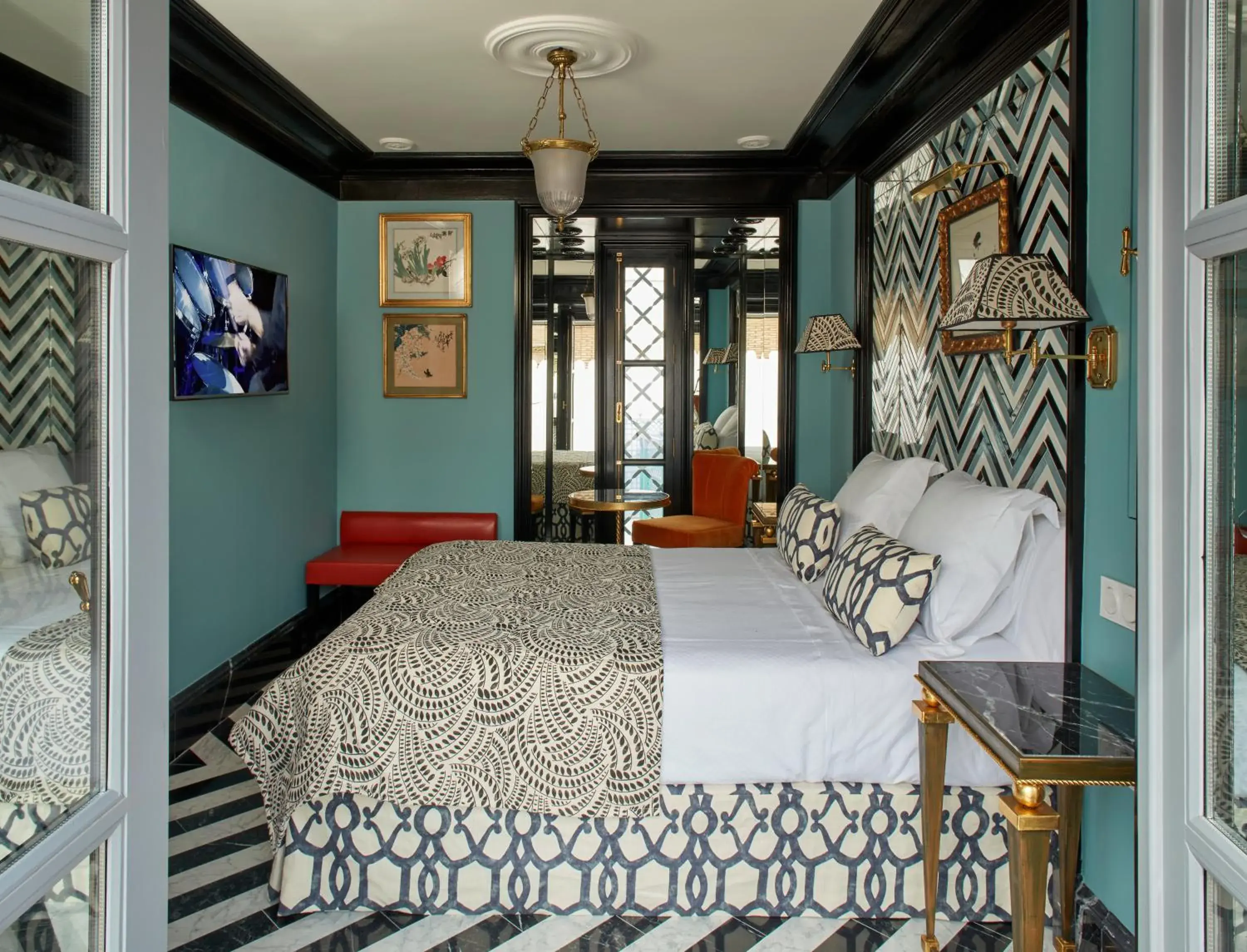 Deluxe Double Room with Terrace in Triana House Deluxe Double Room with Terrace in Triana House