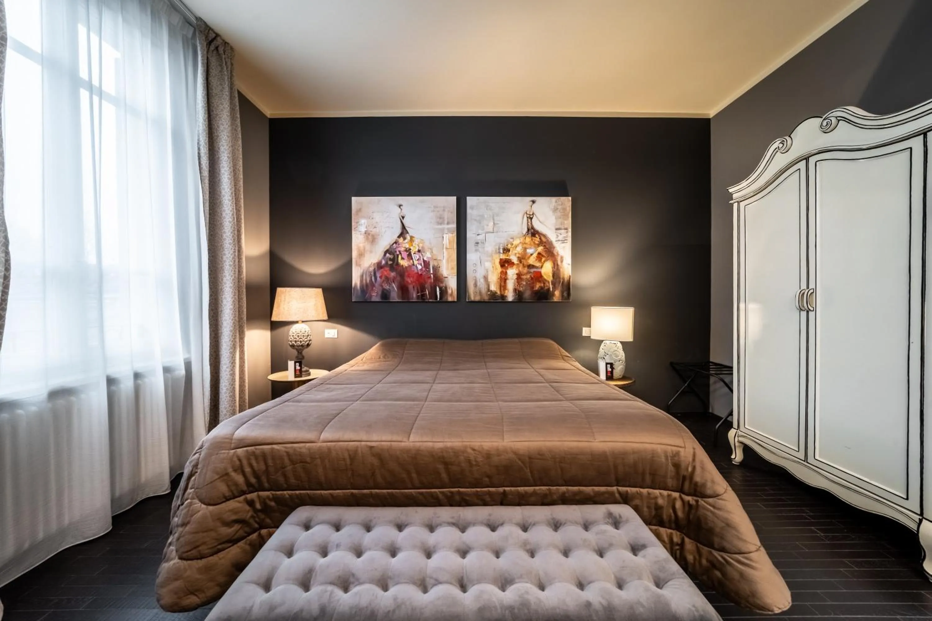 Bedroom, Bed in Palazzo Gozzi Bed & Beauty