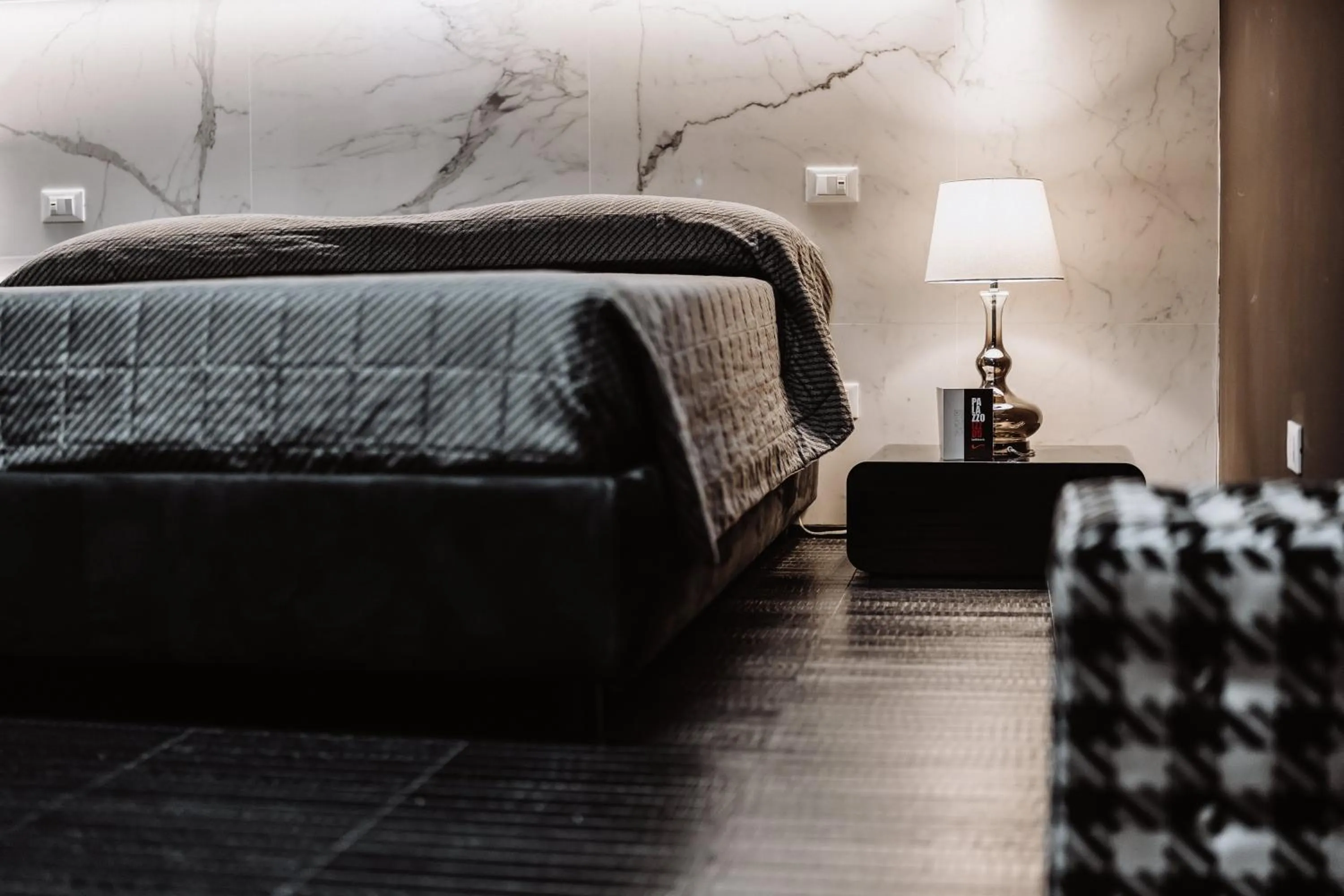 Bed in Palazzo Gozzi Bed & Beauty