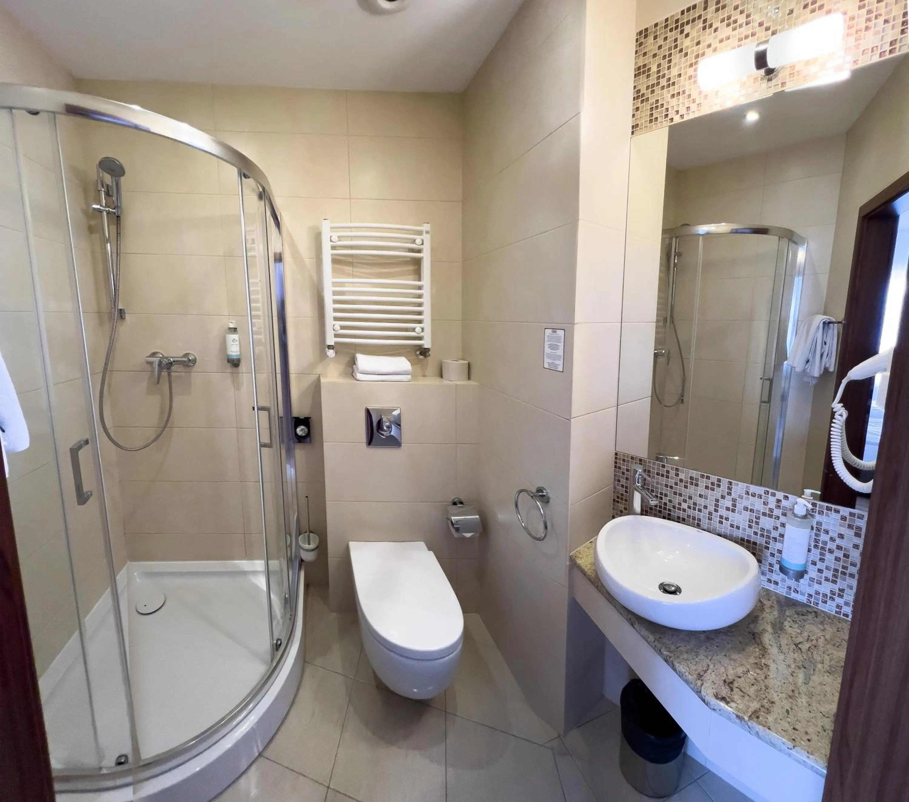 Bathroom in Hotel Ostaniec