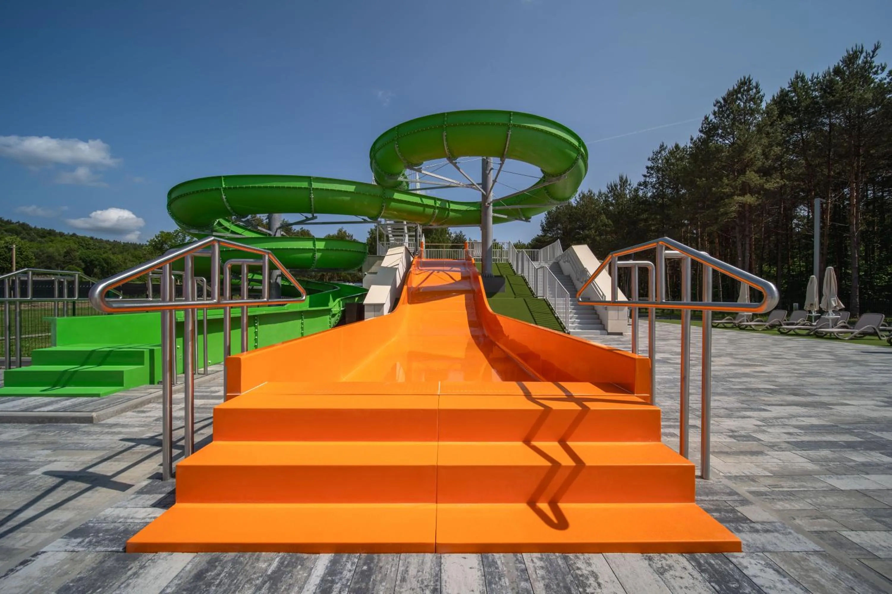 Aqua park in Hotel Ostaniec