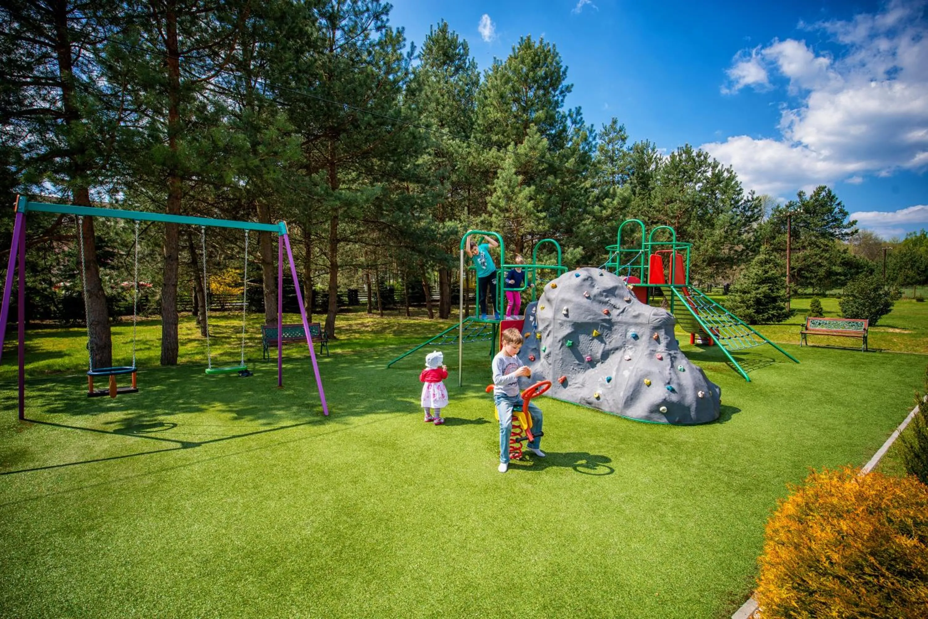 Children play ground in Hotel Ostaniec