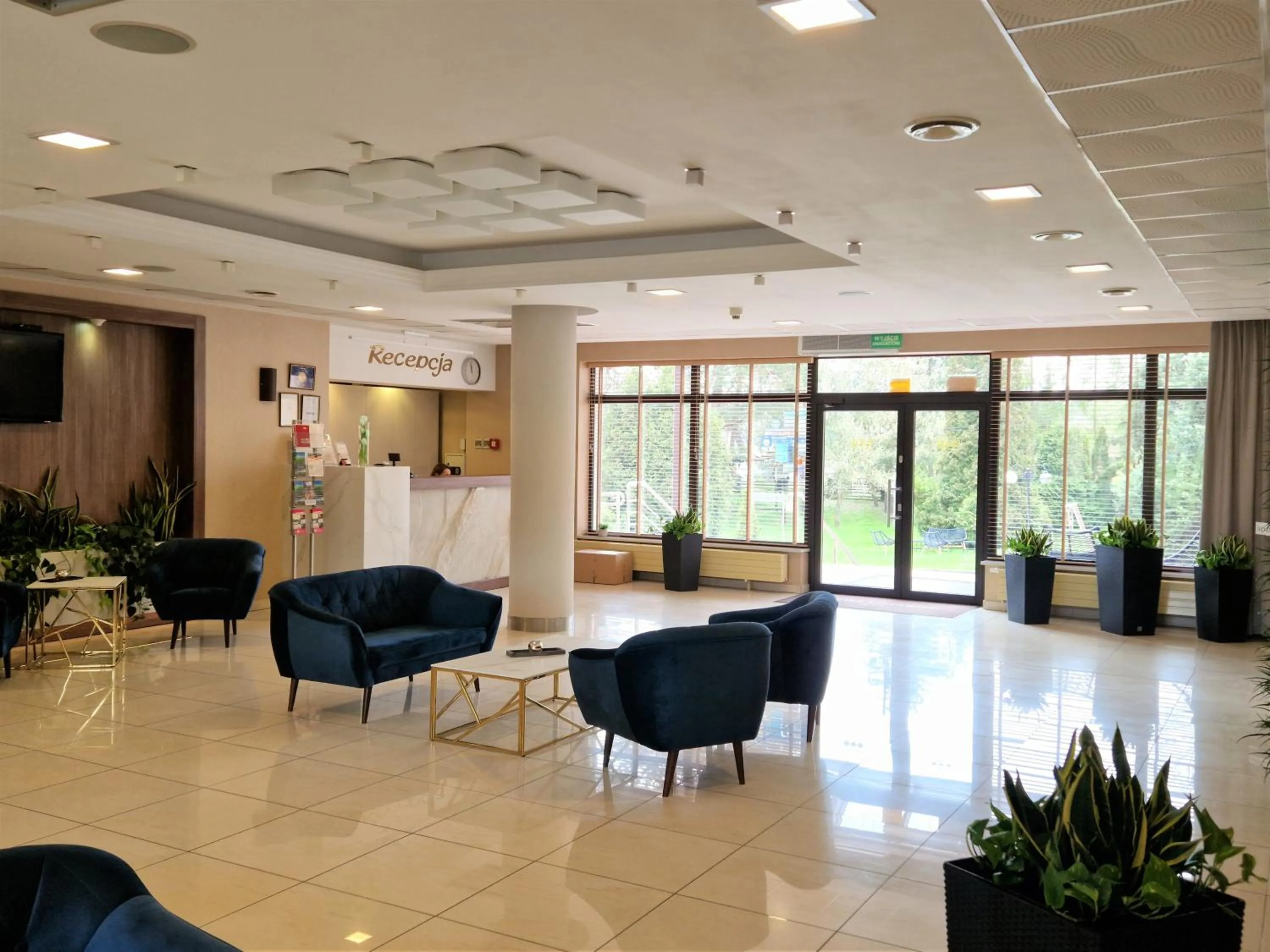 Lobby or reception in Hotel Ostaniec