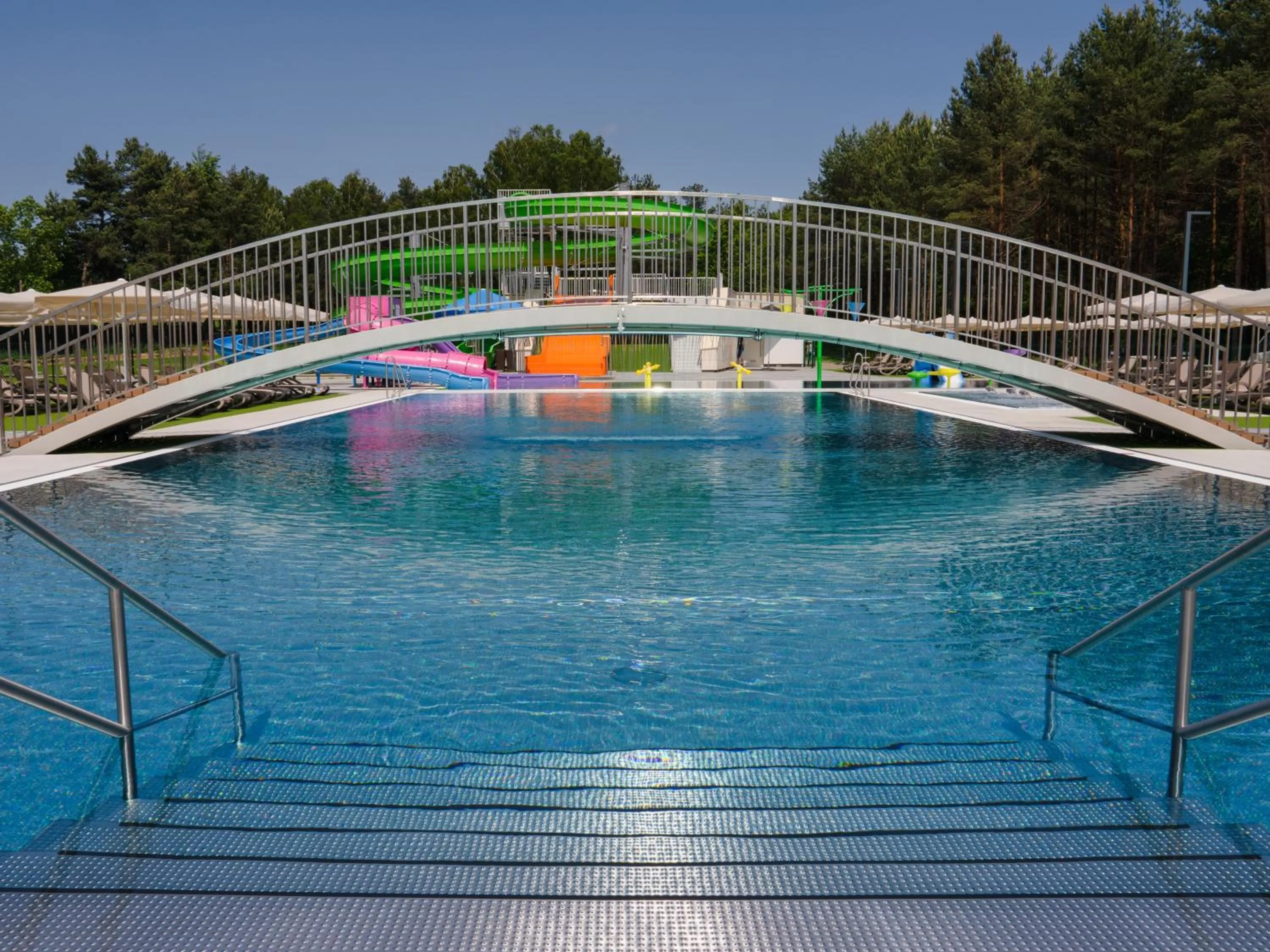 Aqua park in Hotel Ostaniec