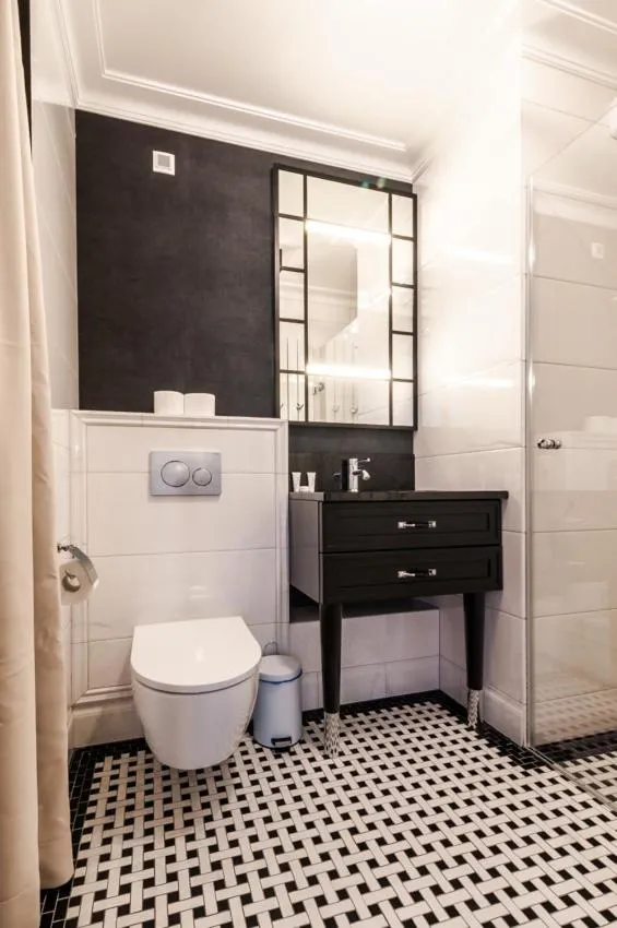 Toilet in Gotyk House