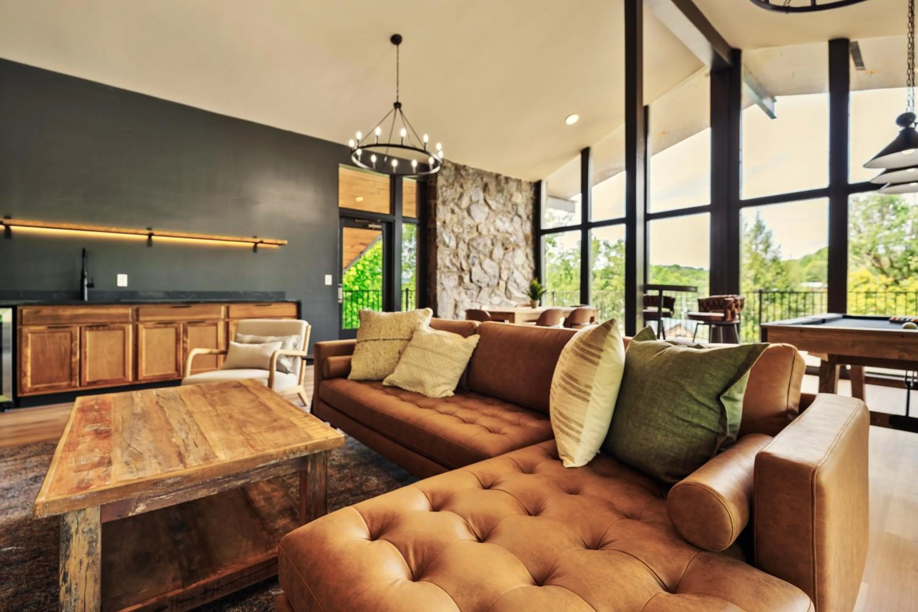 Living room in Tremont Lodge & Resort