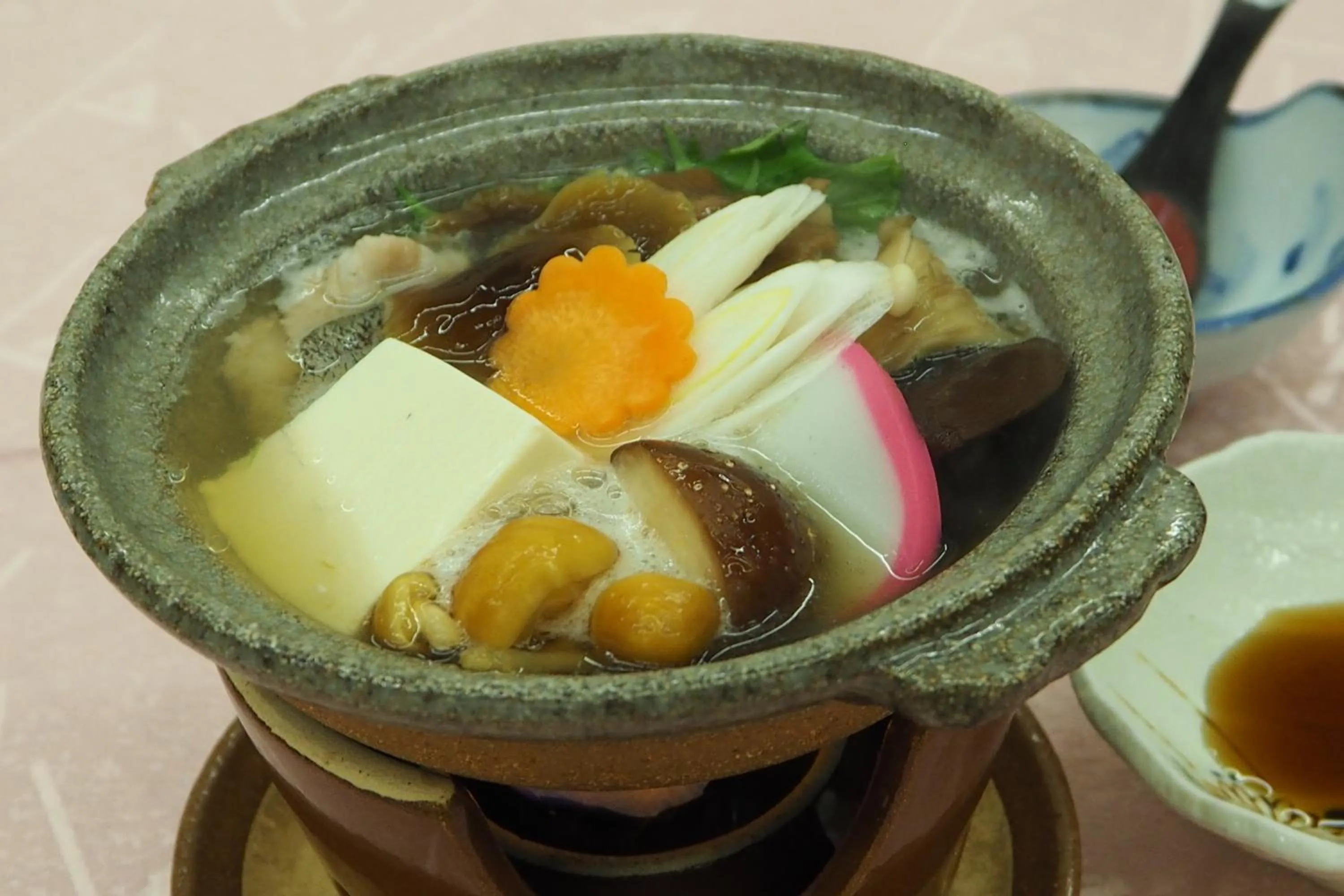 Food close-up in Ryounkaku Matsunoyama onsen