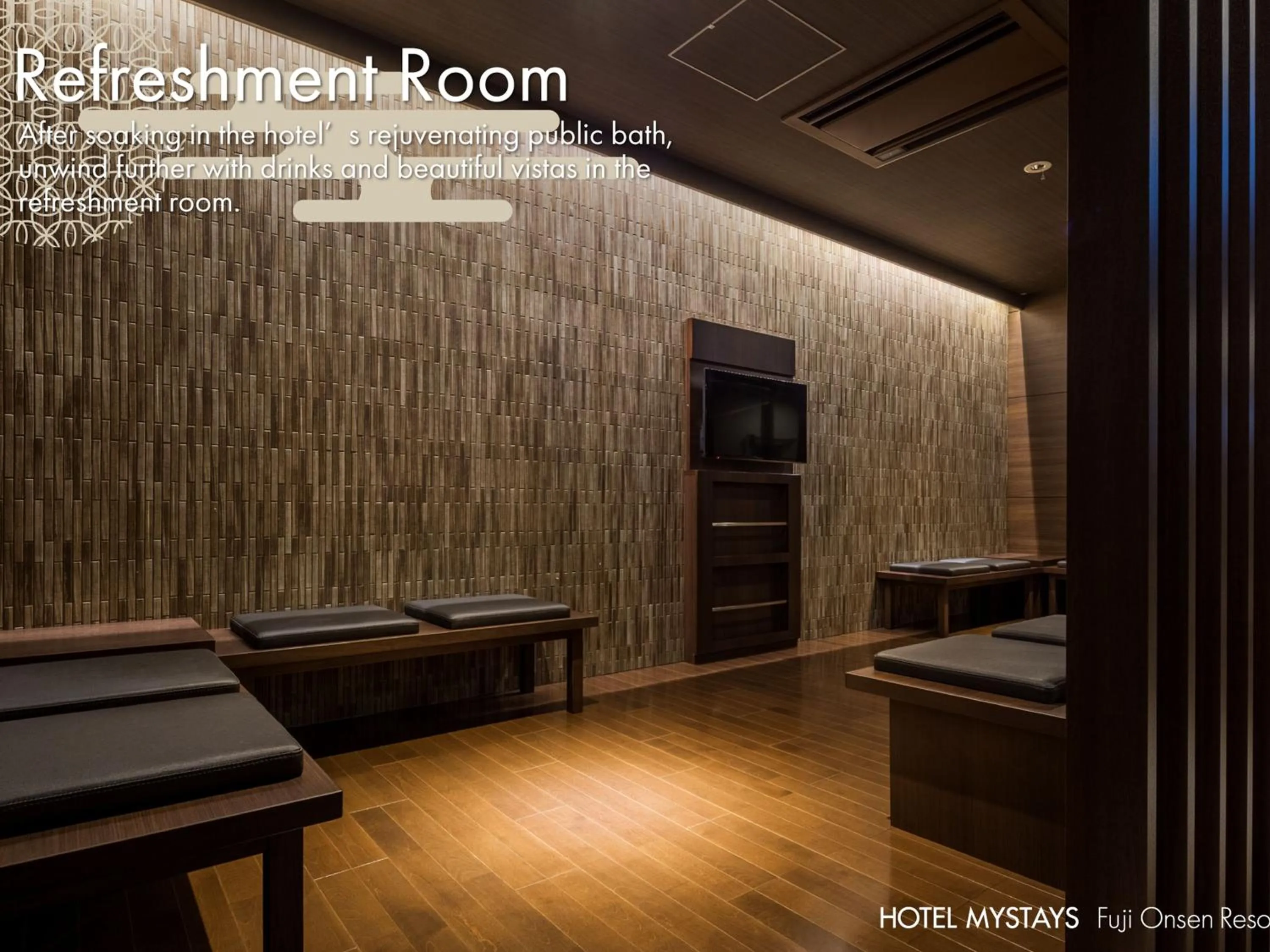 Area and facilities in HOTEL MYSTAYS Fuji Onsen Resort
