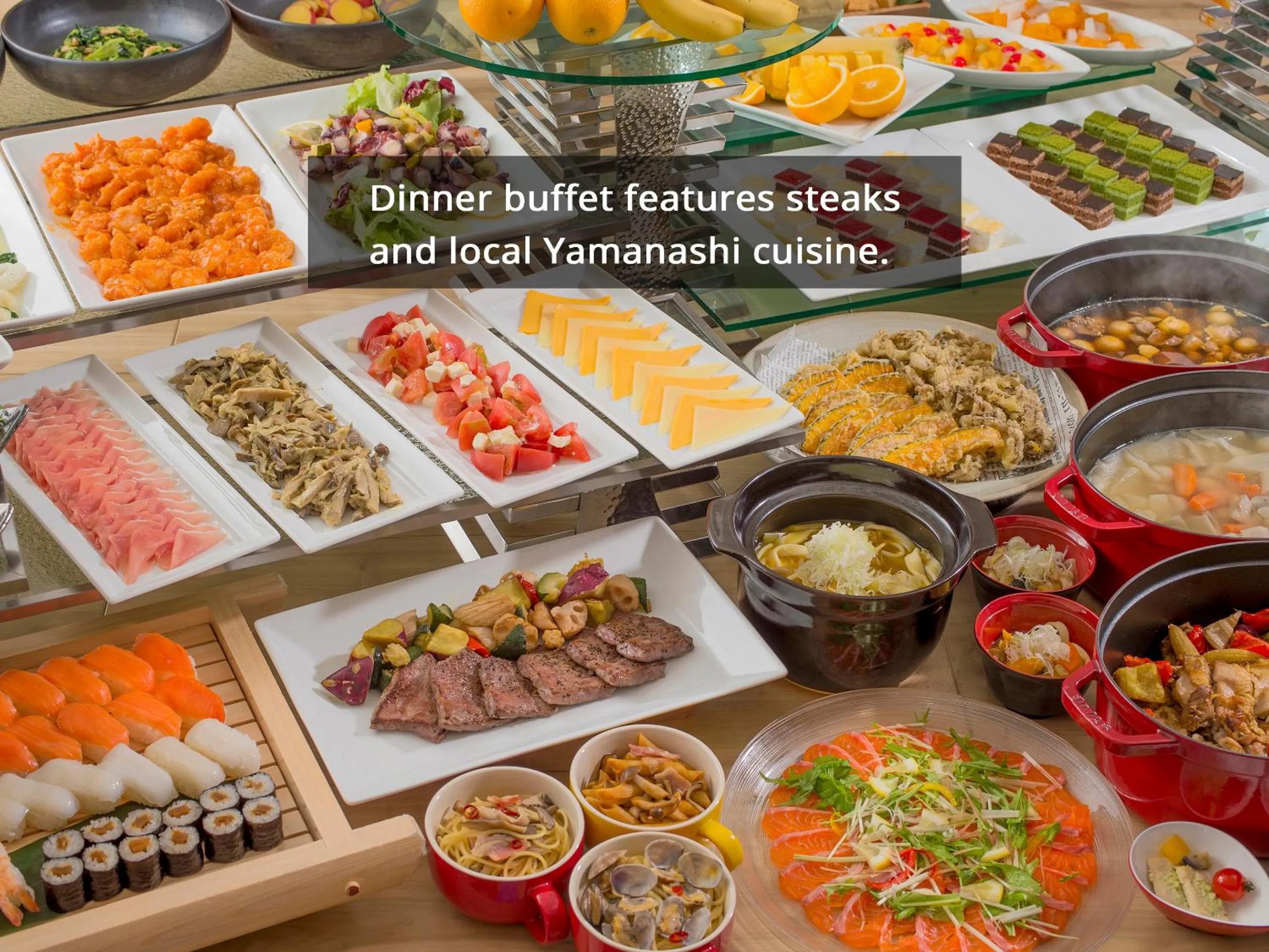 Dinner in HOTEL MYSTAYS Fuji Onsen Resort