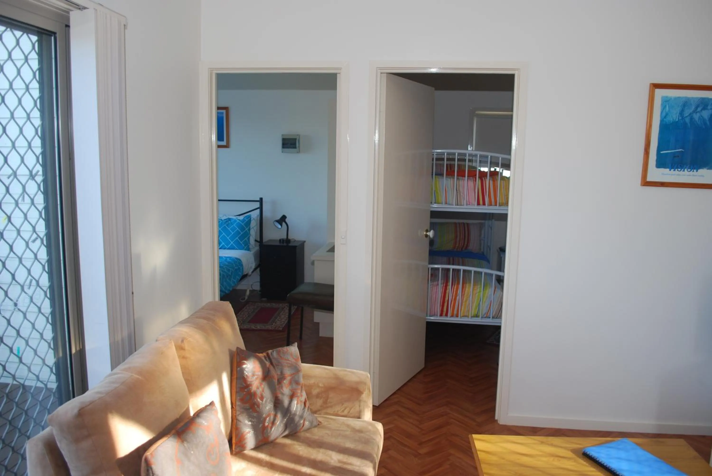 Living room in Lookout Holiday Units