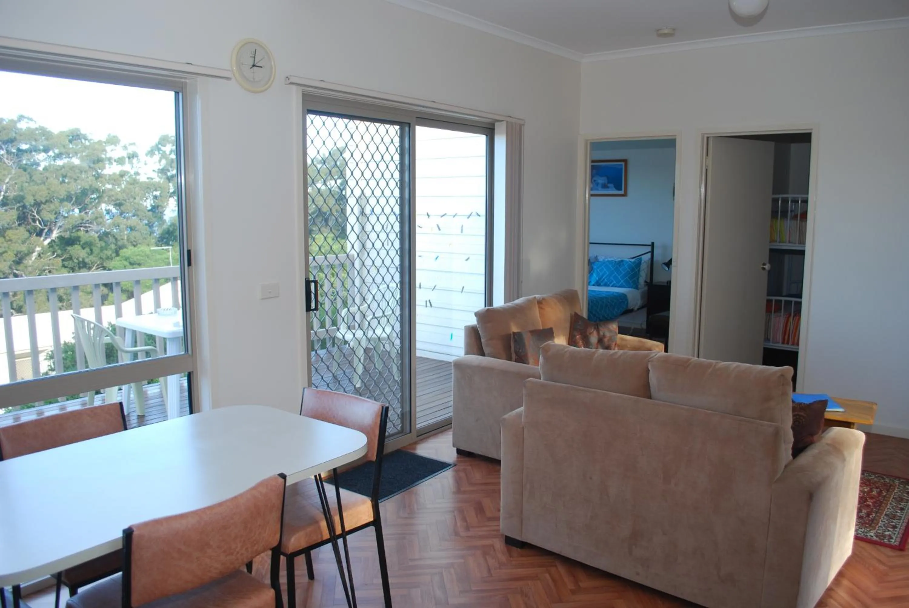 Living room in Lookout Holiday Units