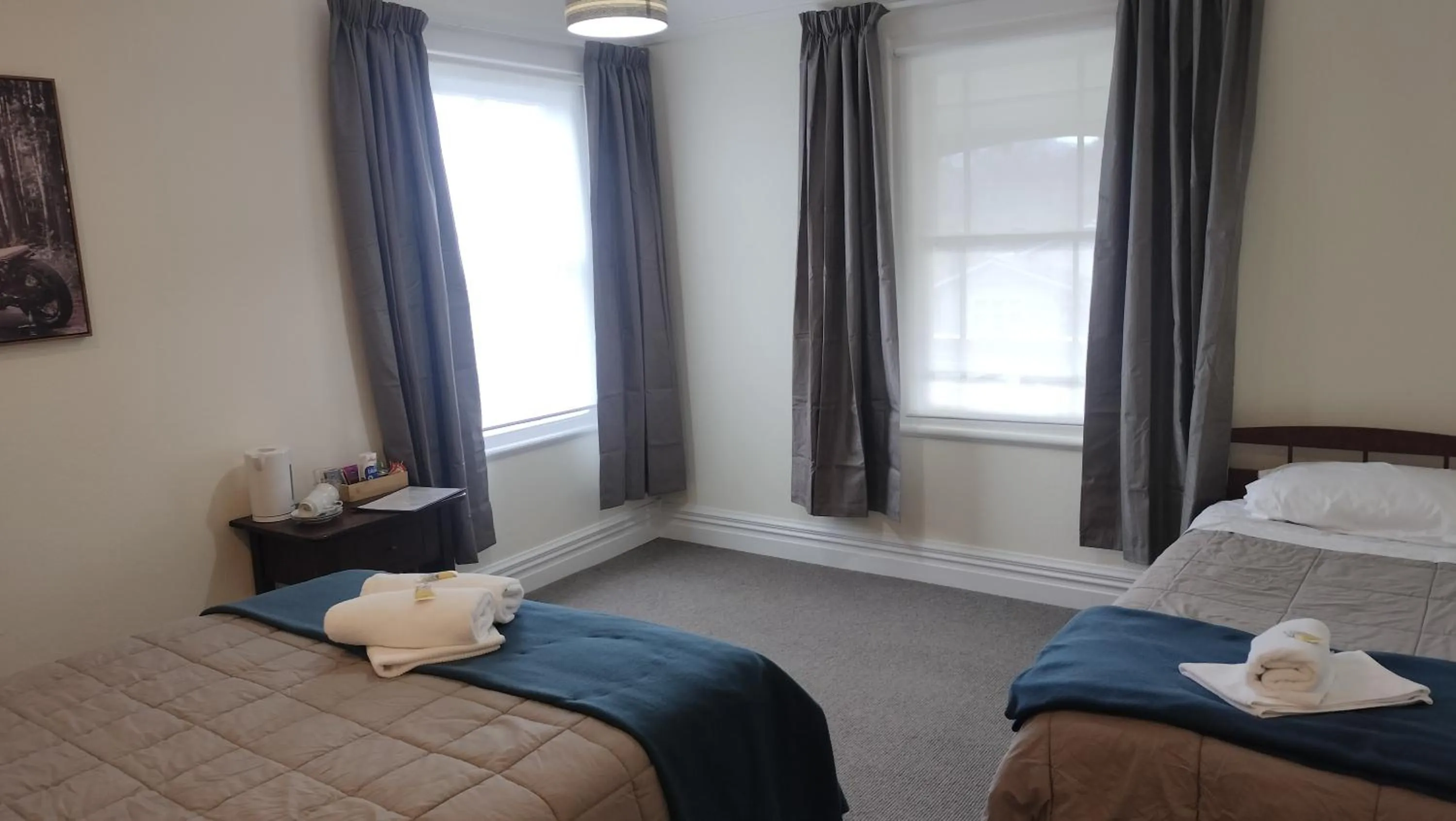 Bed in The Greytown Hotel