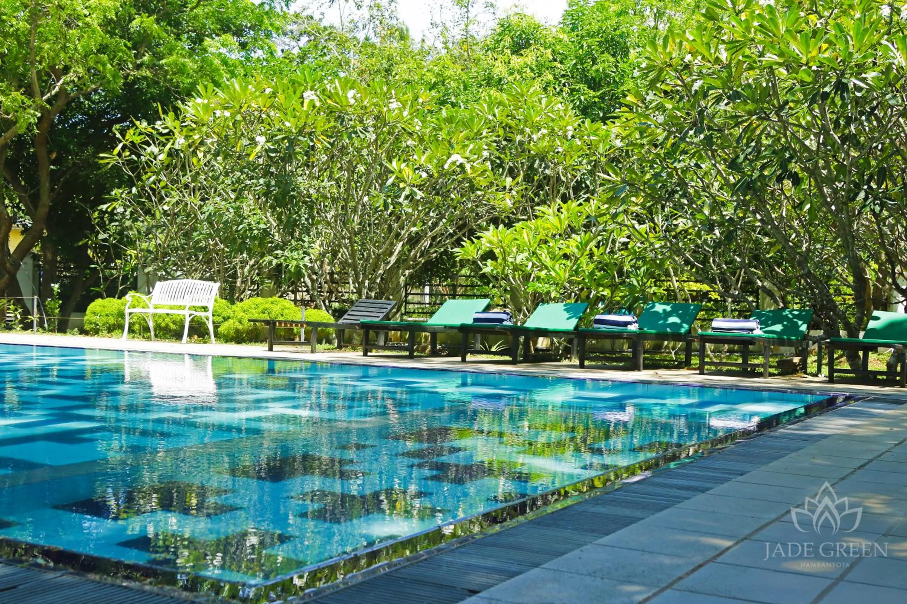 Garden in Jade Green Hotel Hambantota