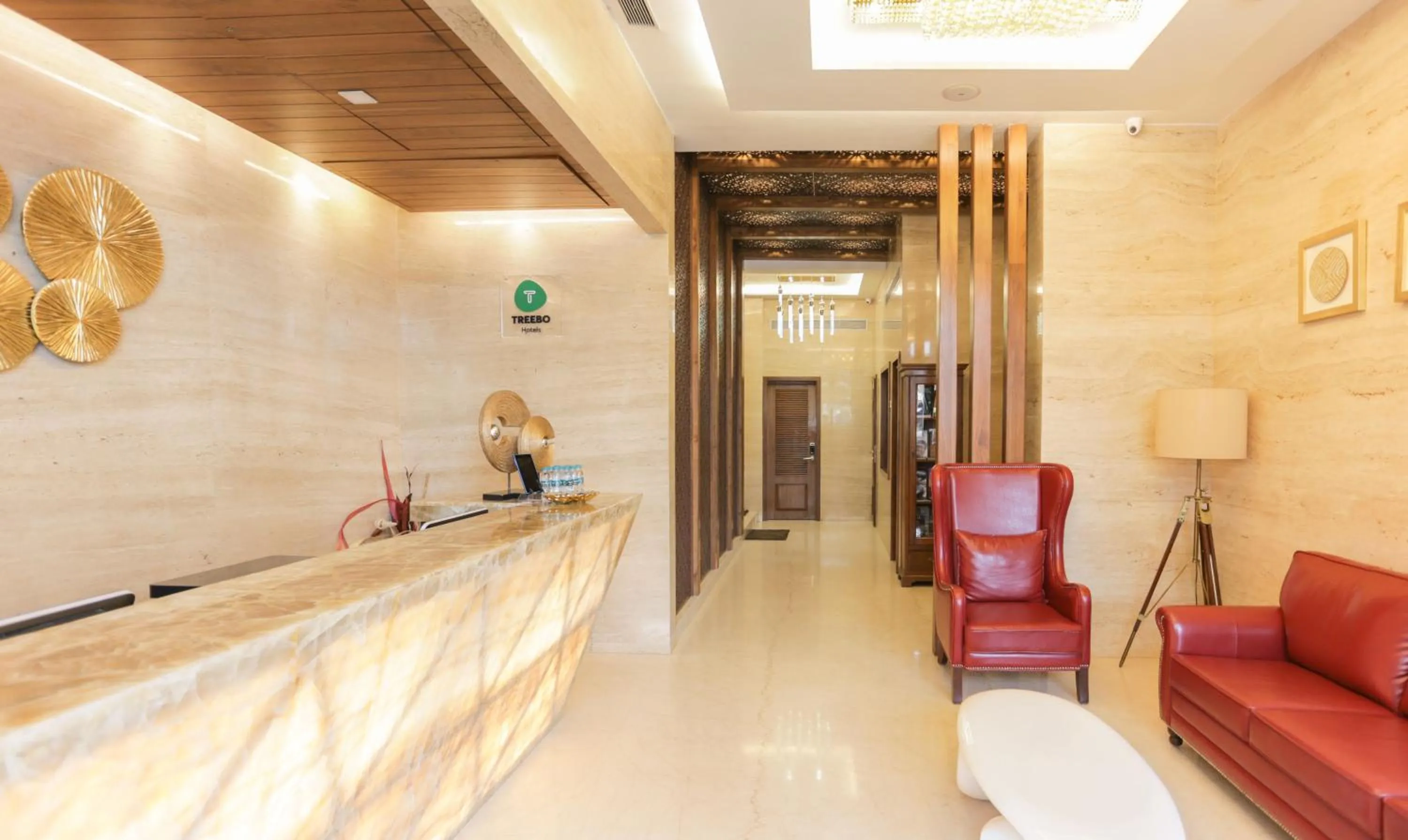 Lobby or reception in Hotel Metropolis