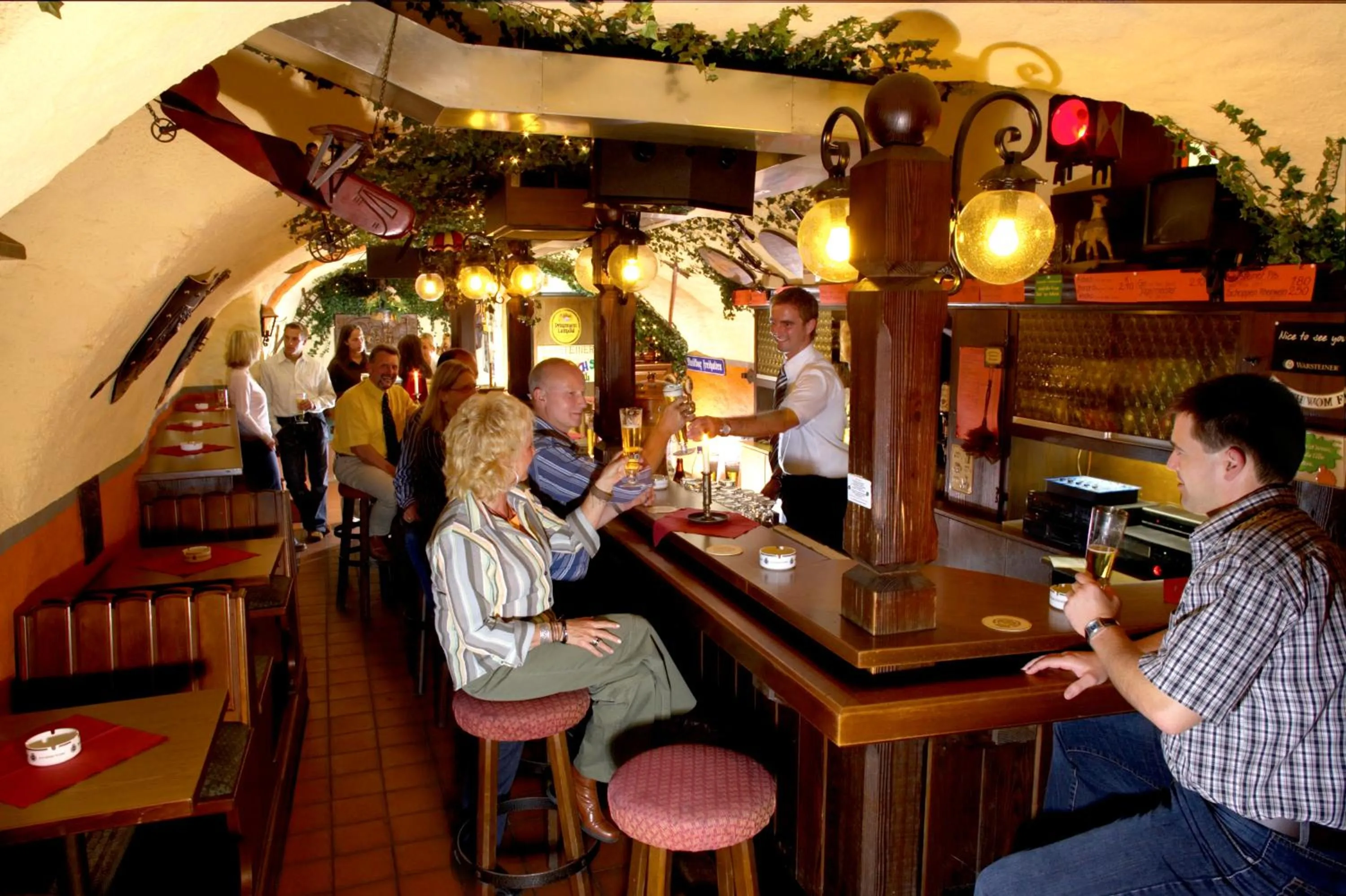 Lounge or bar in Hotel Rheingraf