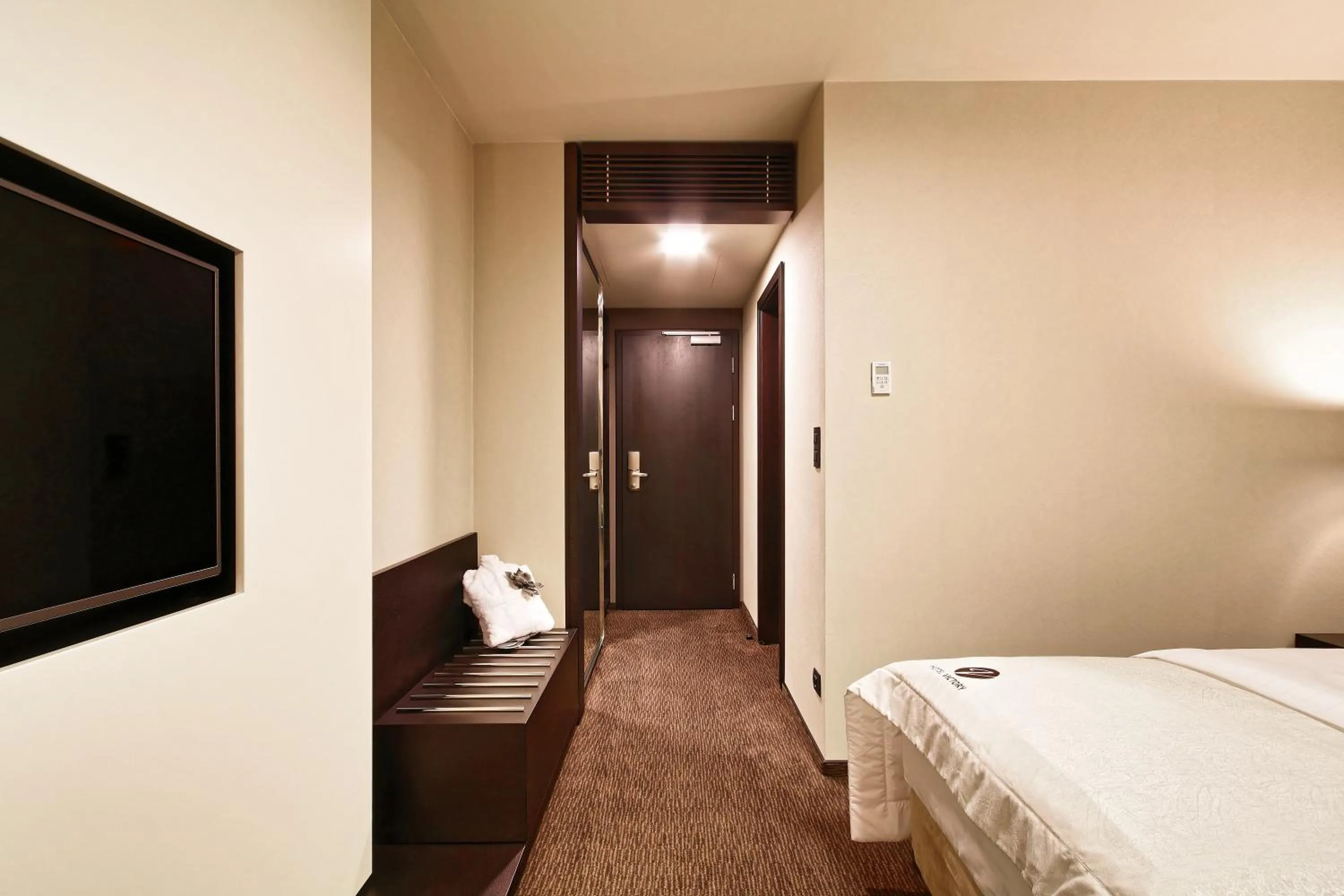 Bed in Hotel Victory