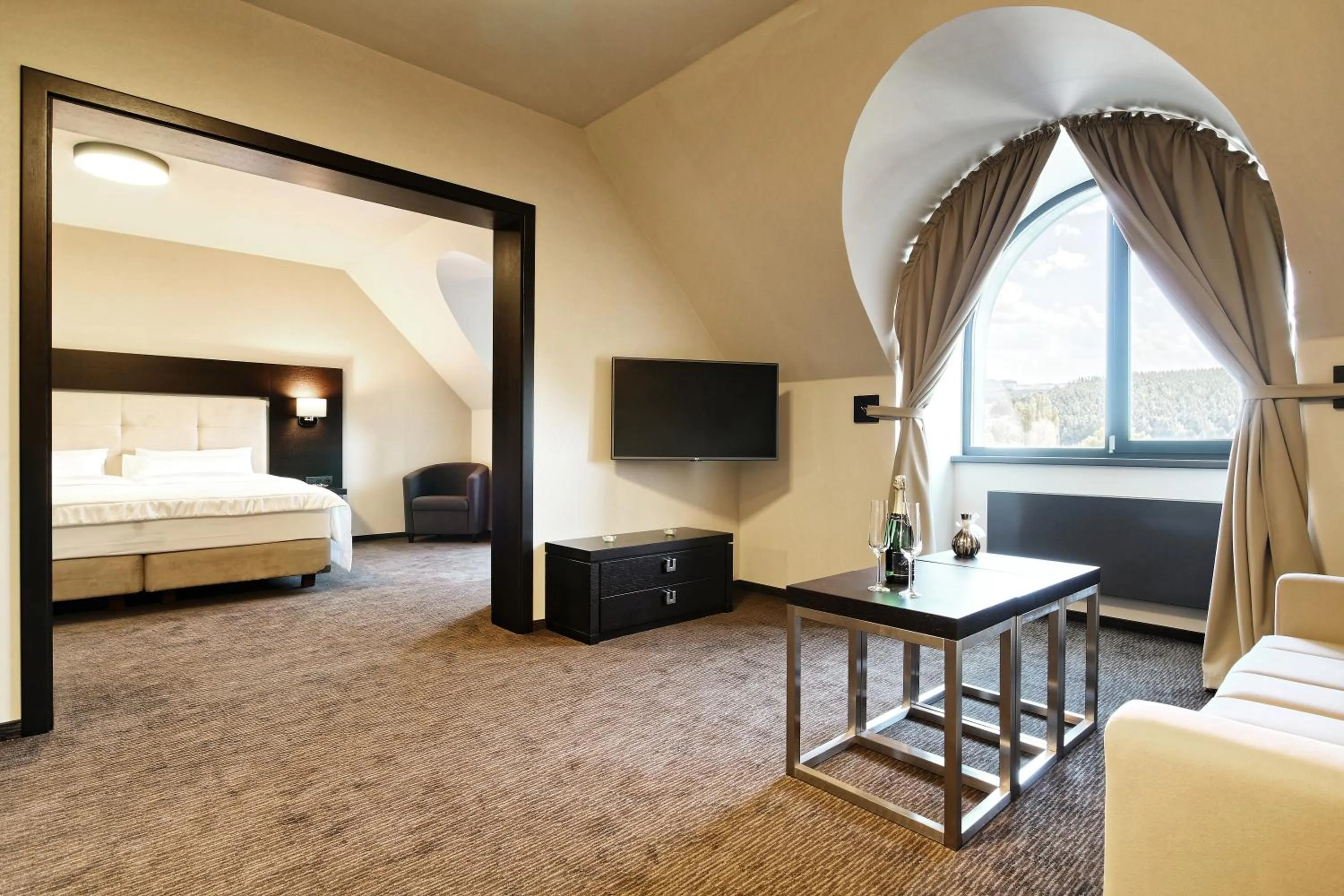 Bed in Hotel Victory