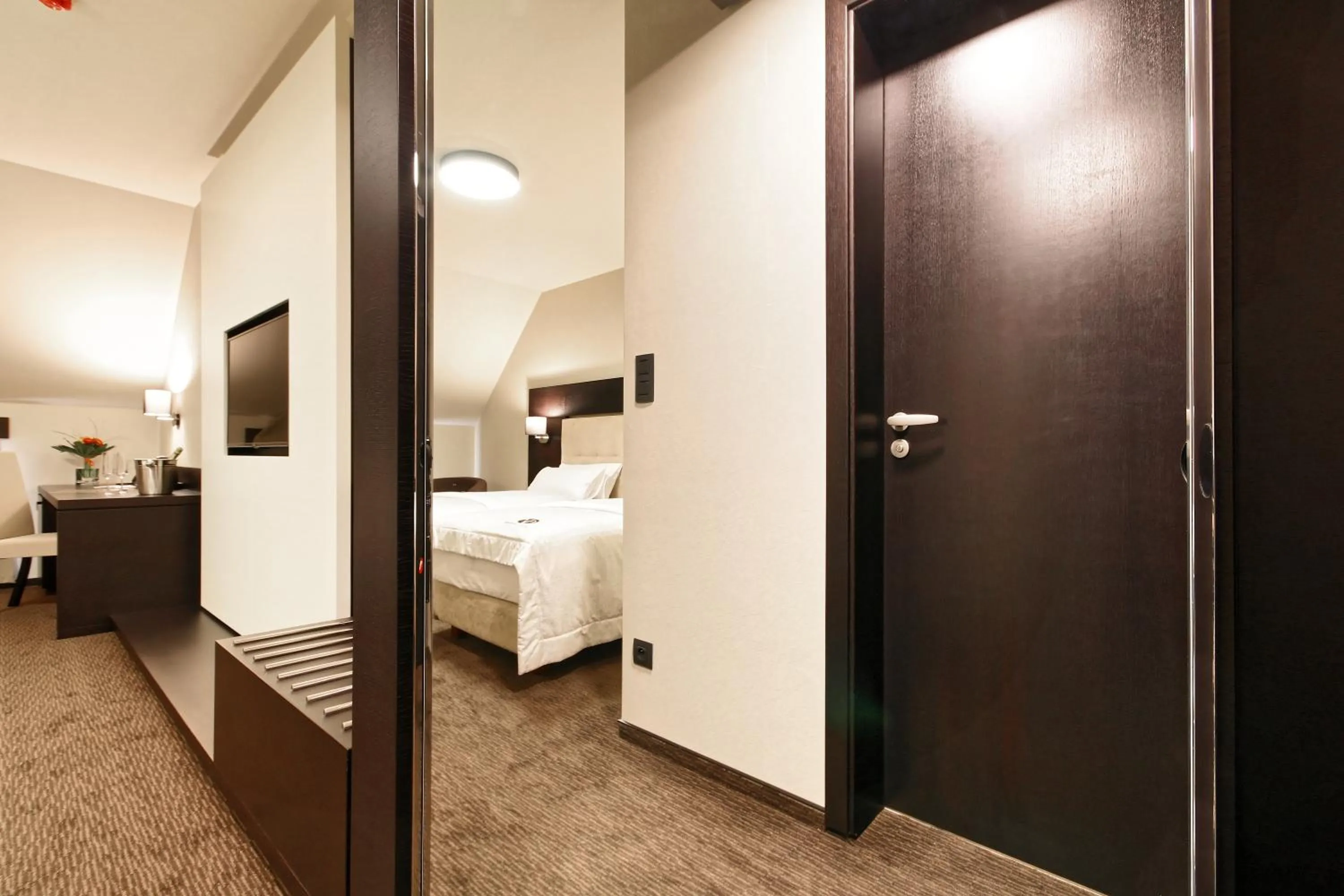 Bed in Hotel Victory