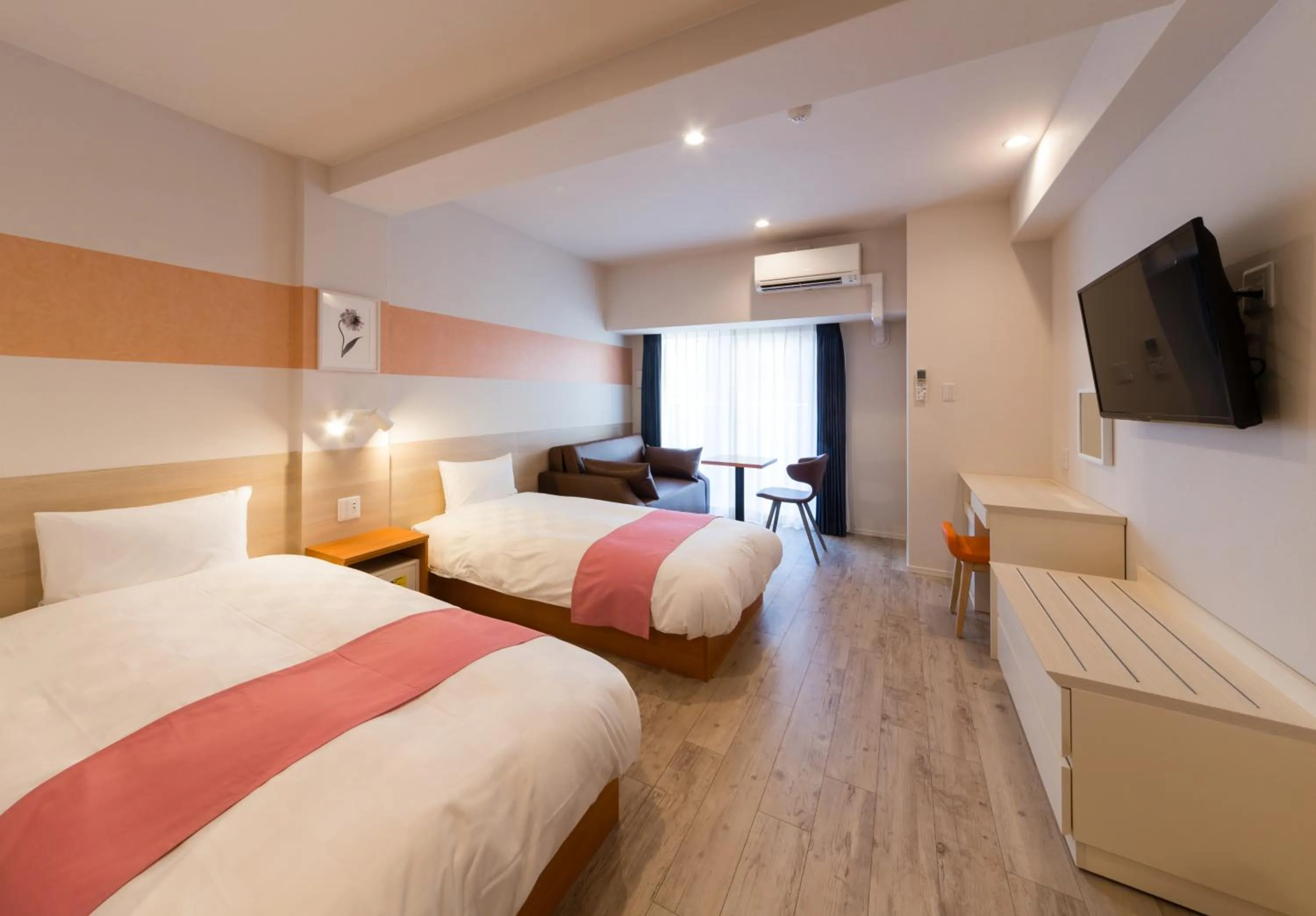 Photo of the whole room, Bed in SARASA HOTEL Namba