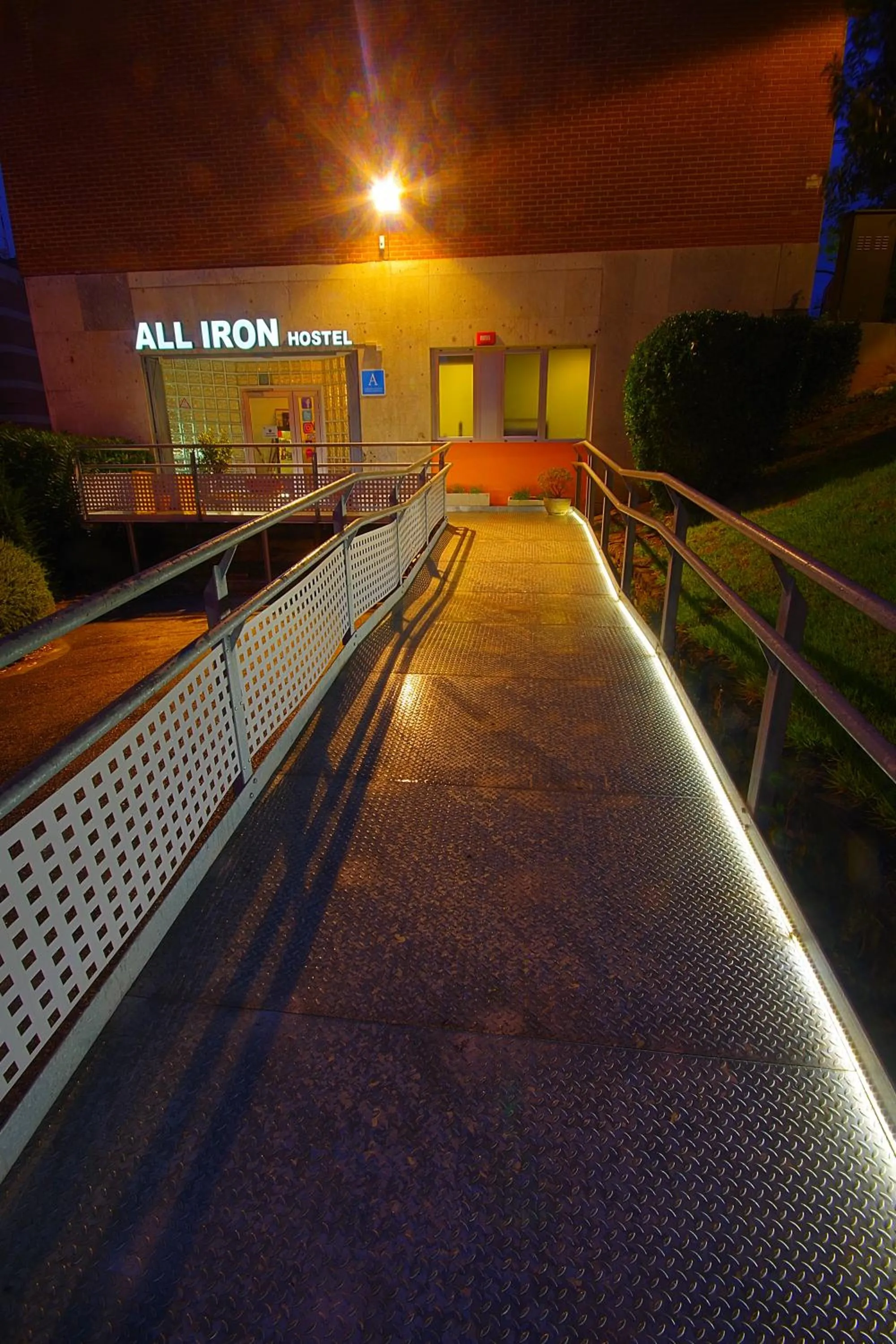 Balcony/Terrace in All Iron Hostel