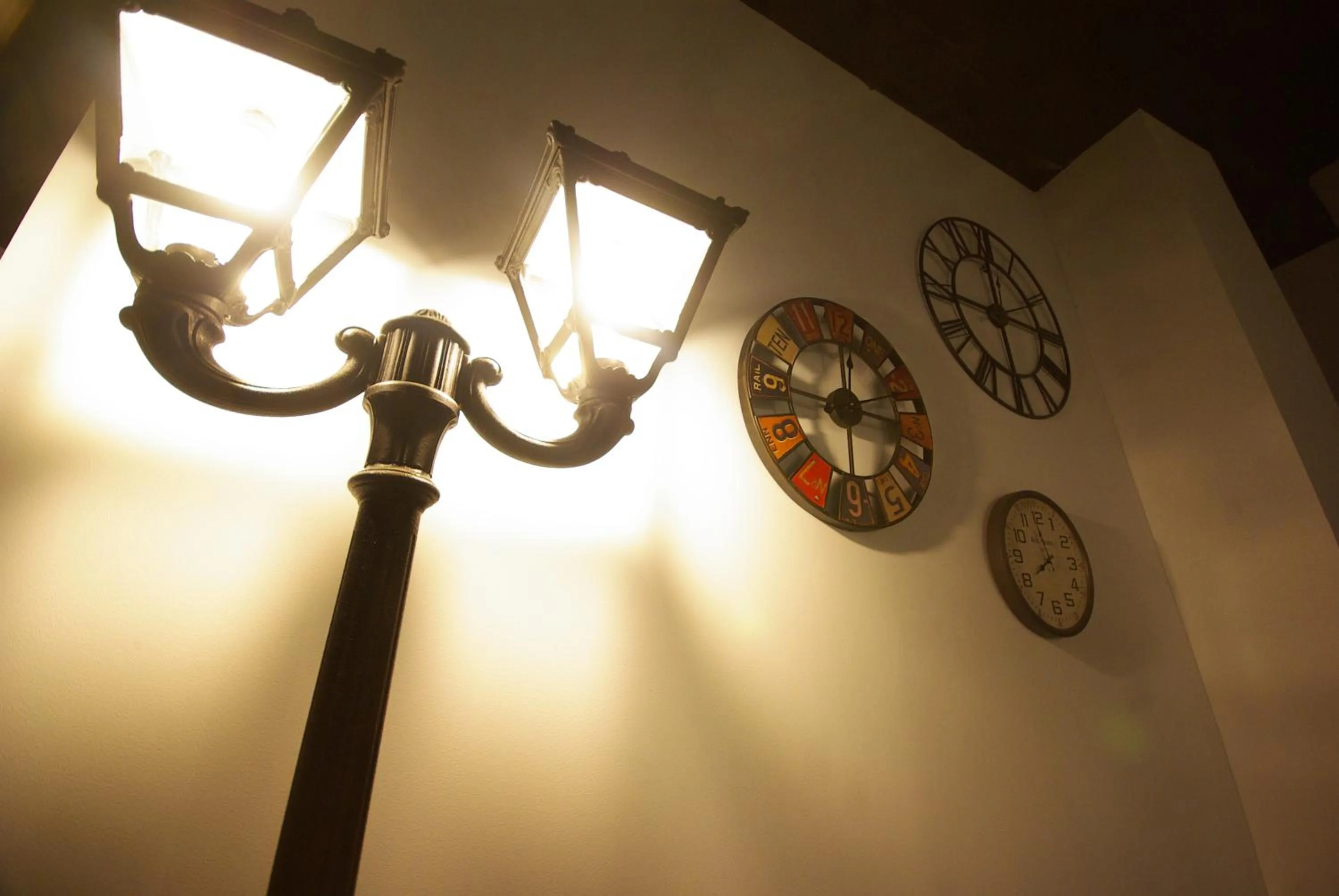 Communal lounge/ TV room in All Iron Hostel