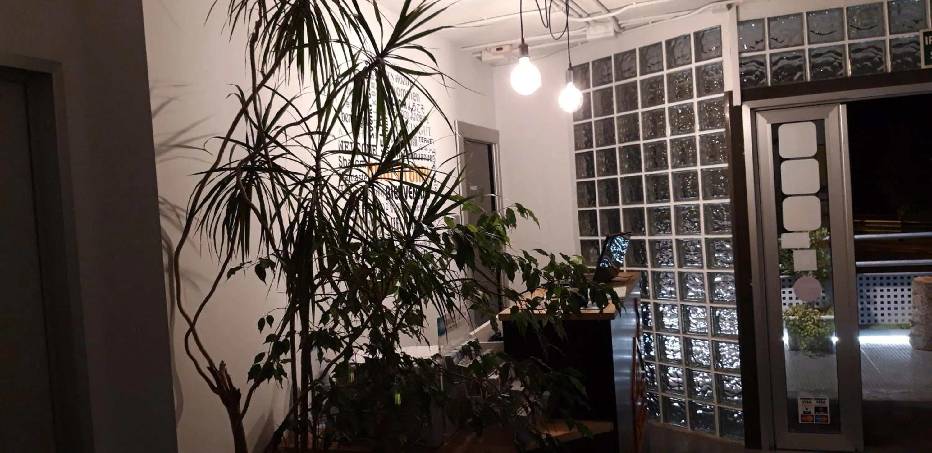 Facade/entrance in All Iron Hostel