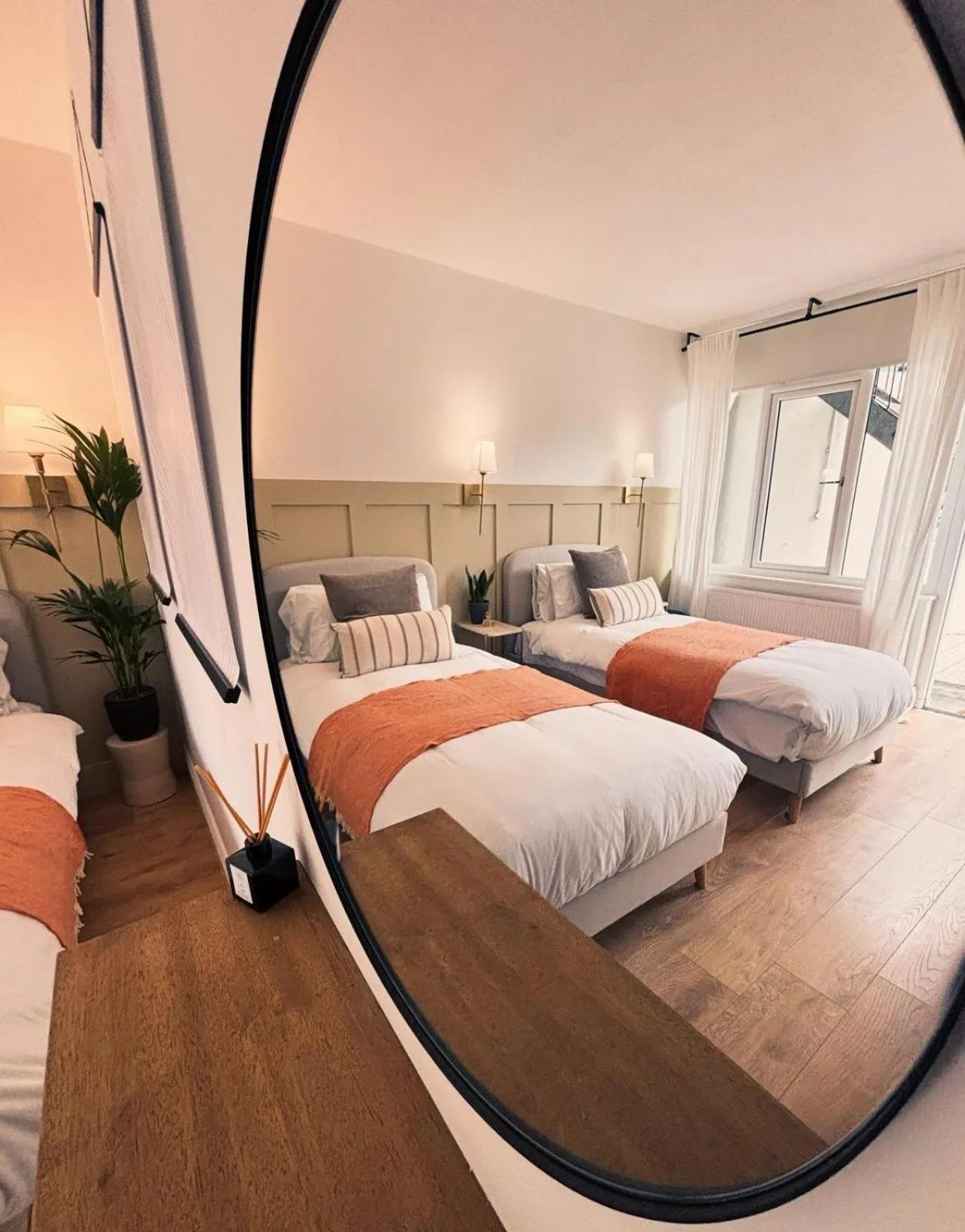 Bed in The Tower House B&B