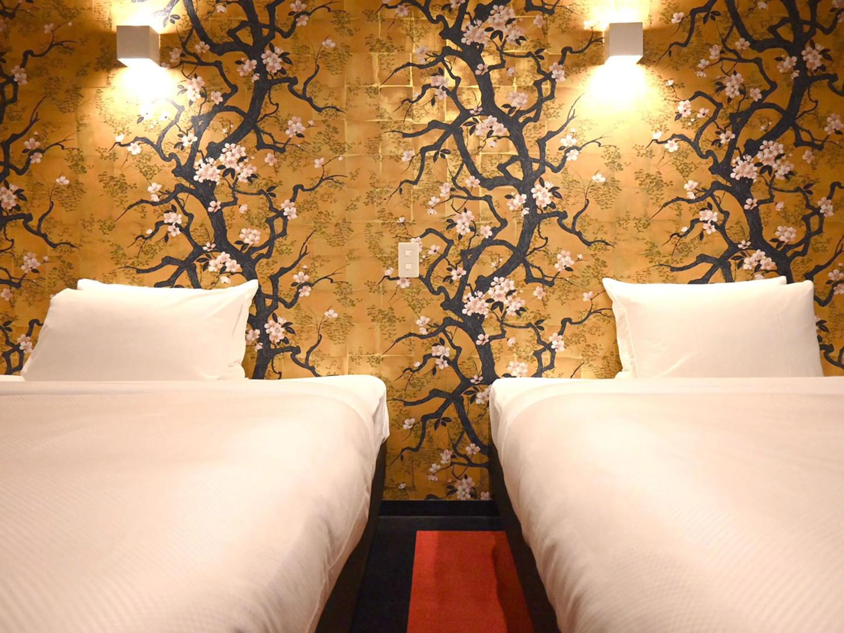 Bed in Art Inn Namba