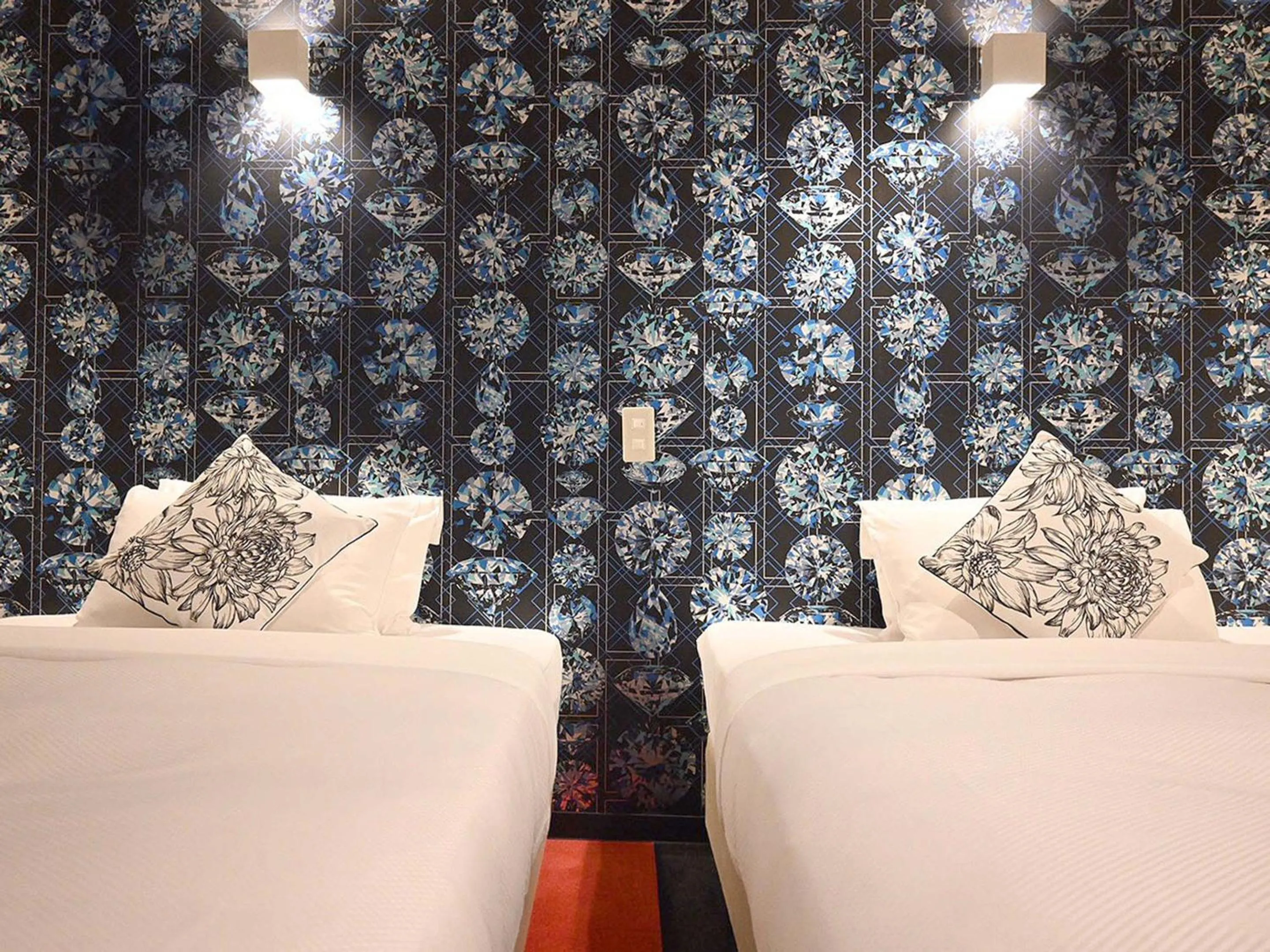 Bed in Art Inn Namba