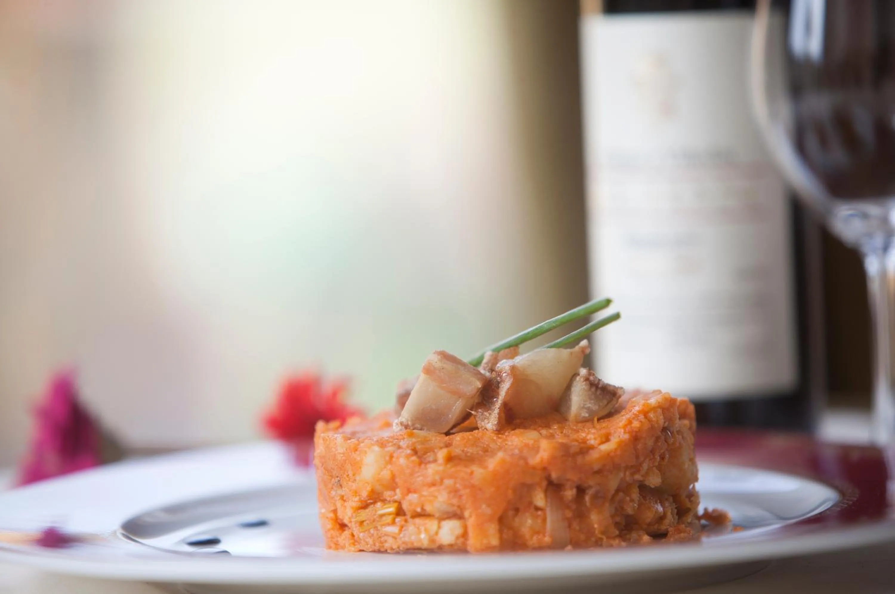 Food close-up in Hotel Rural El Yantar de Gredos
