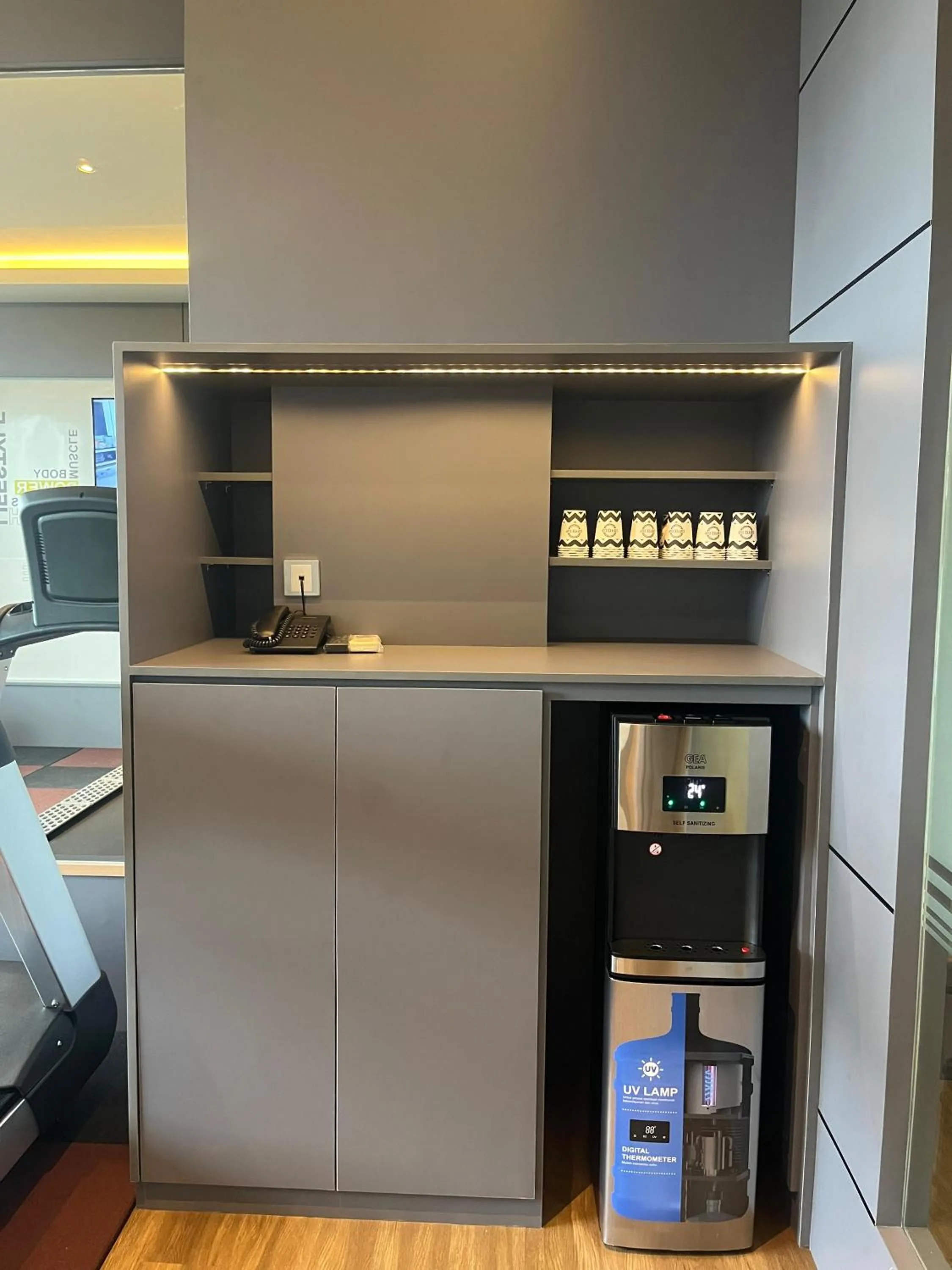 Fitness centre/facilities in Classie Hotel