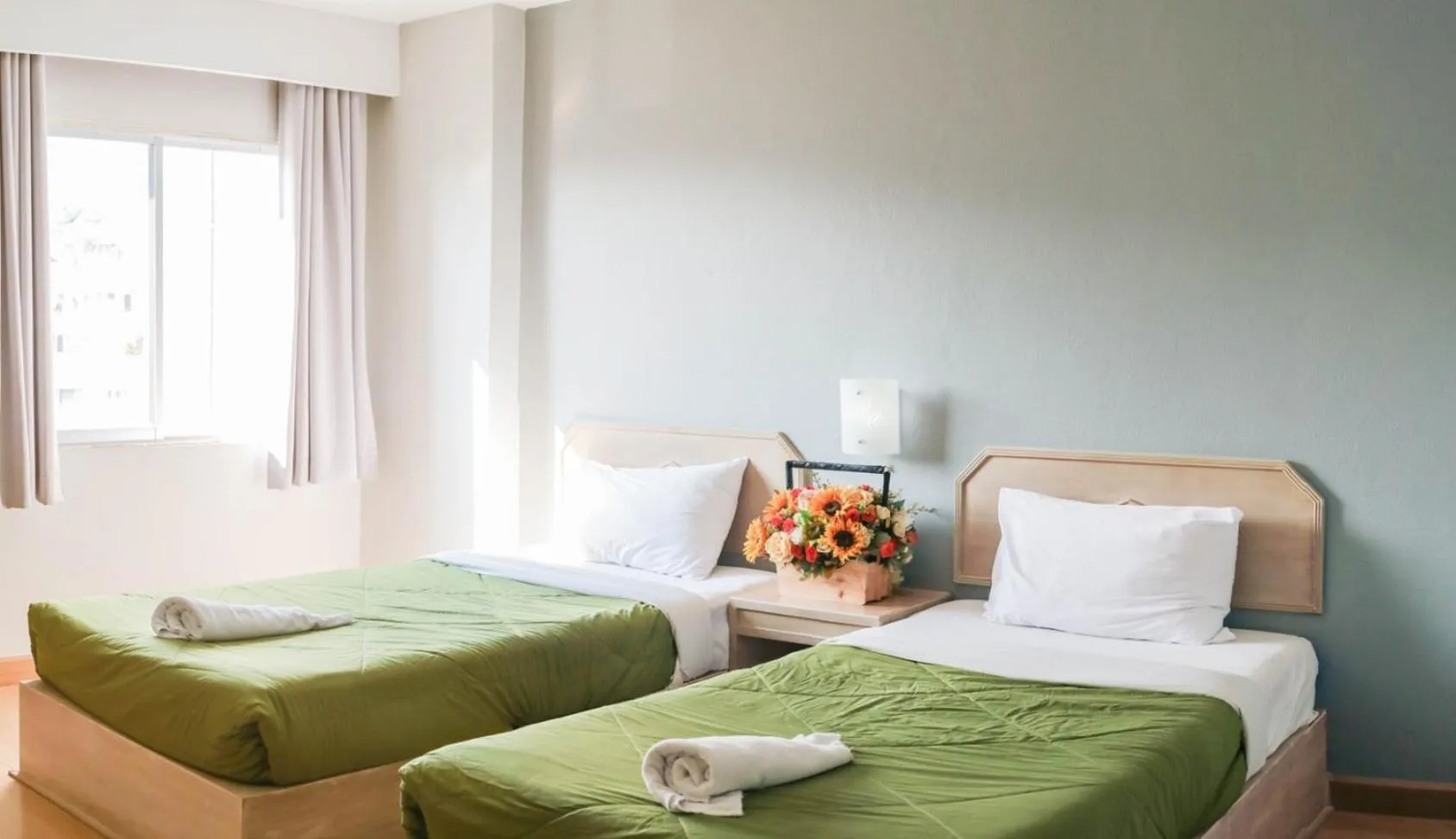 Bedroom in Green Palace Hotel