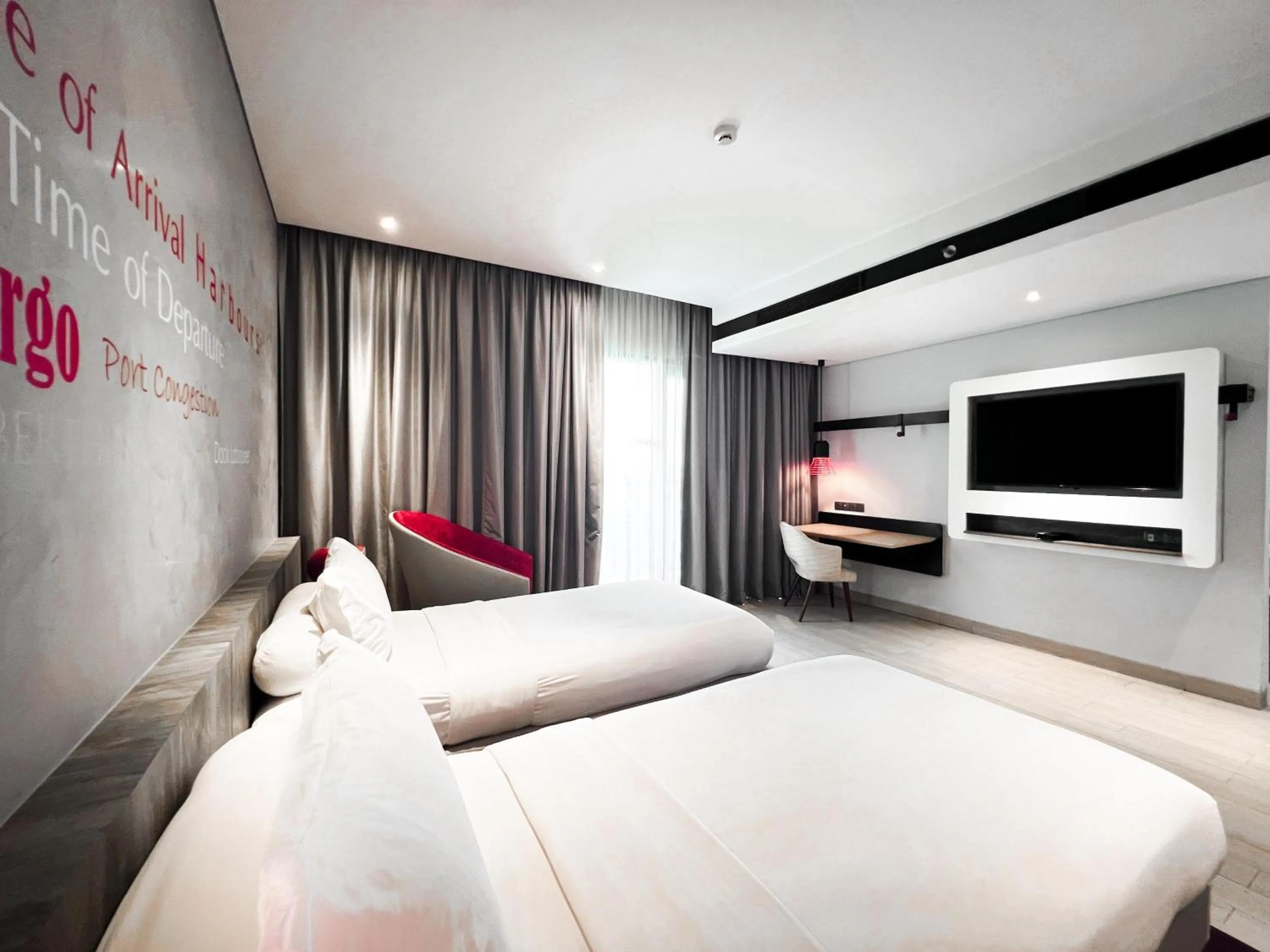 TV and multimedia, Bed in ibis Styles Batam Nagoya