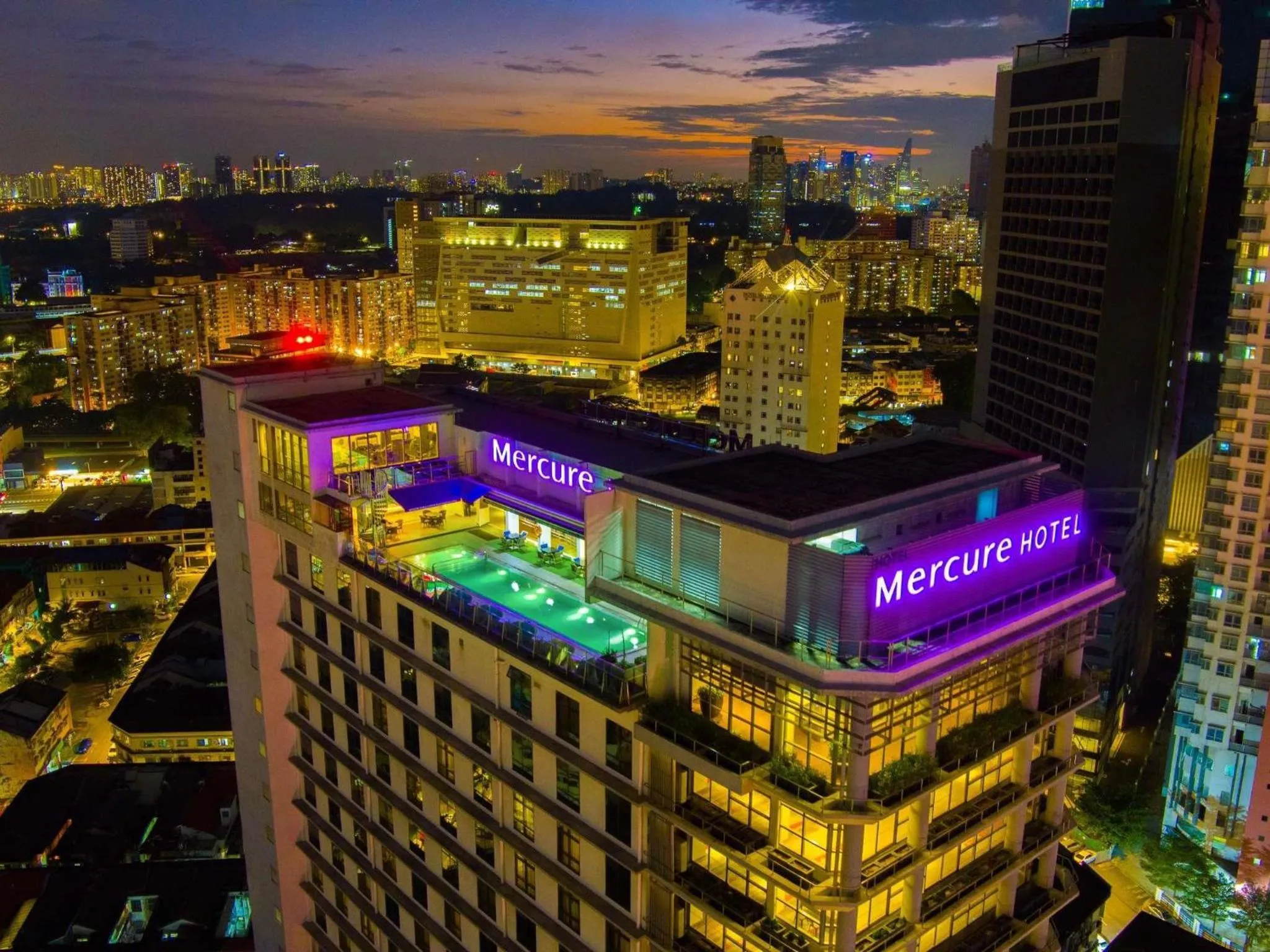 Property building in Mercure Kuala Lumpur Shaw Parade