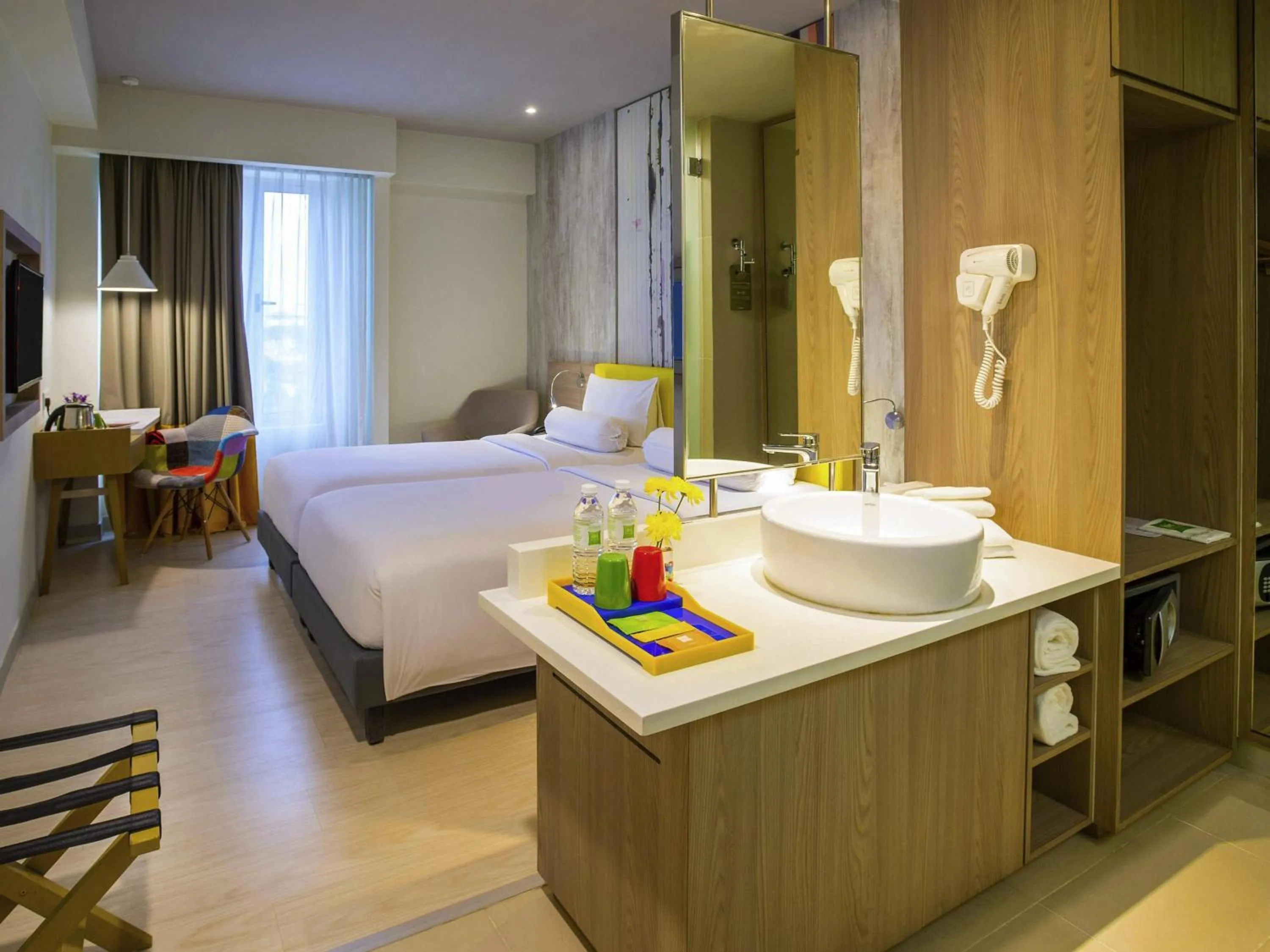 Bedroom, Bed in ibis Styles Kuala Lumpur Sri Damansara