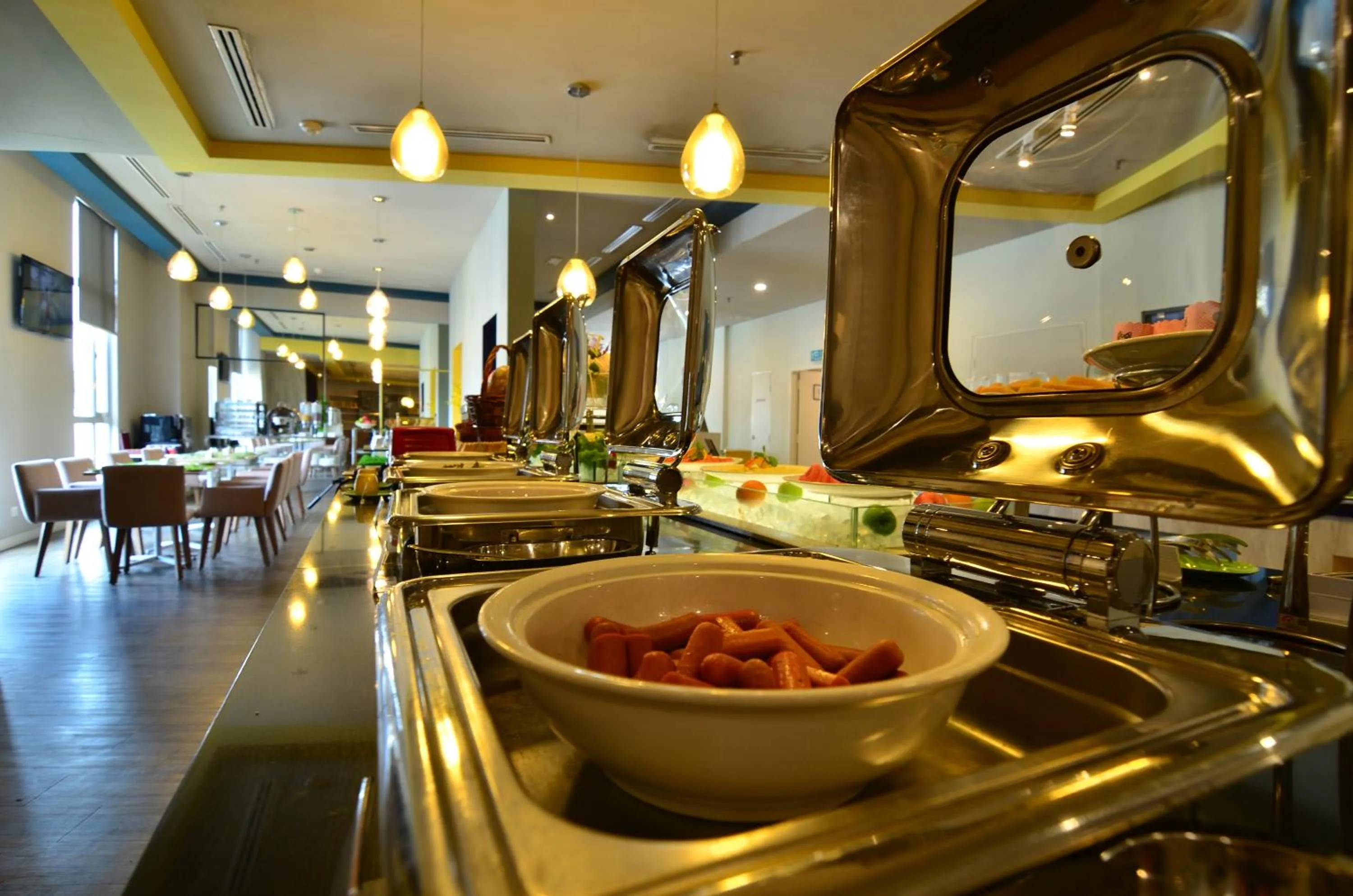 Buffet breakfast in ibis Styles Kuala Lumpur Sri Damansara