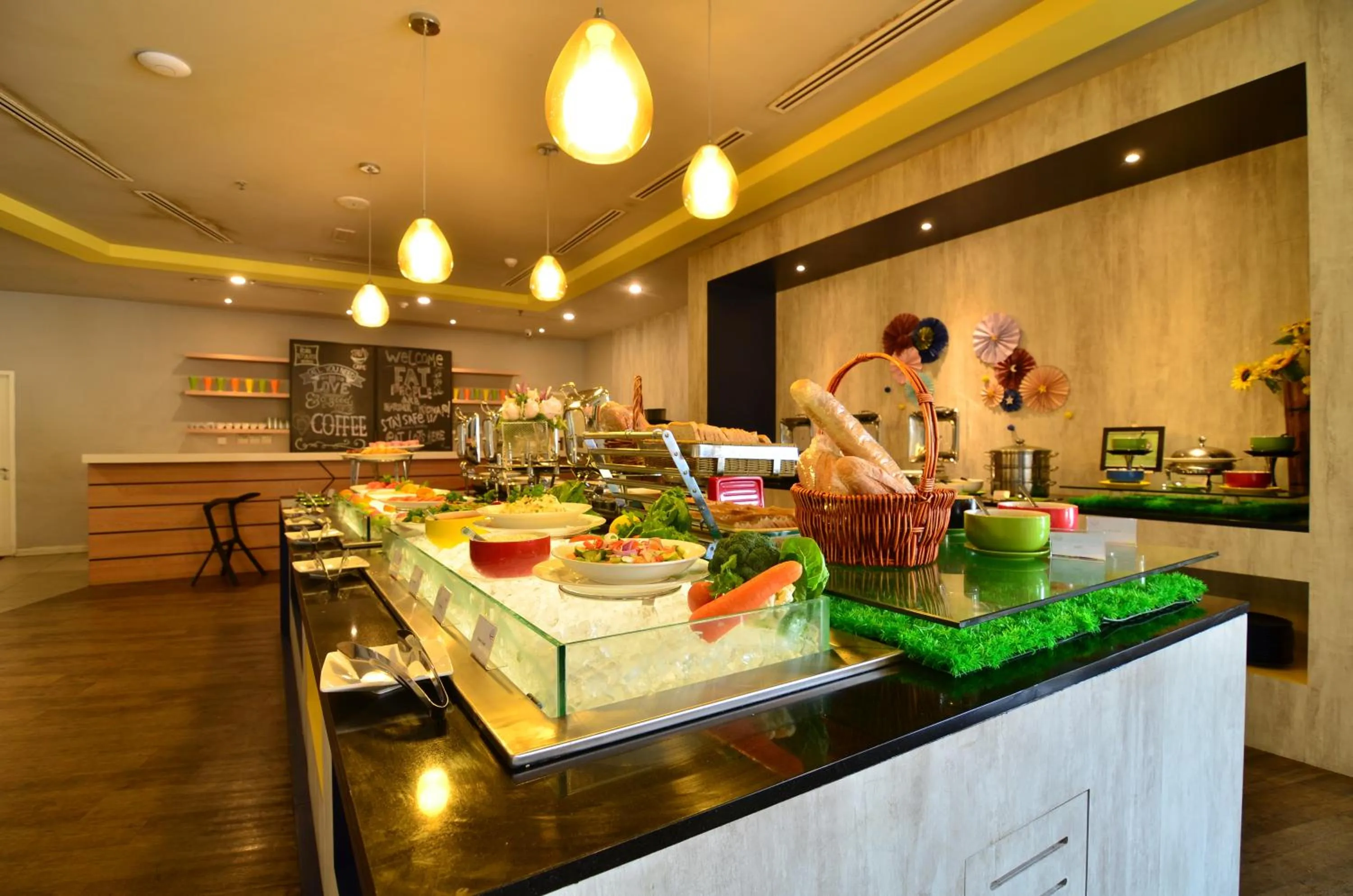 Buffet breakfast in ibis Styles Kuala Lumpur Sri Damansara