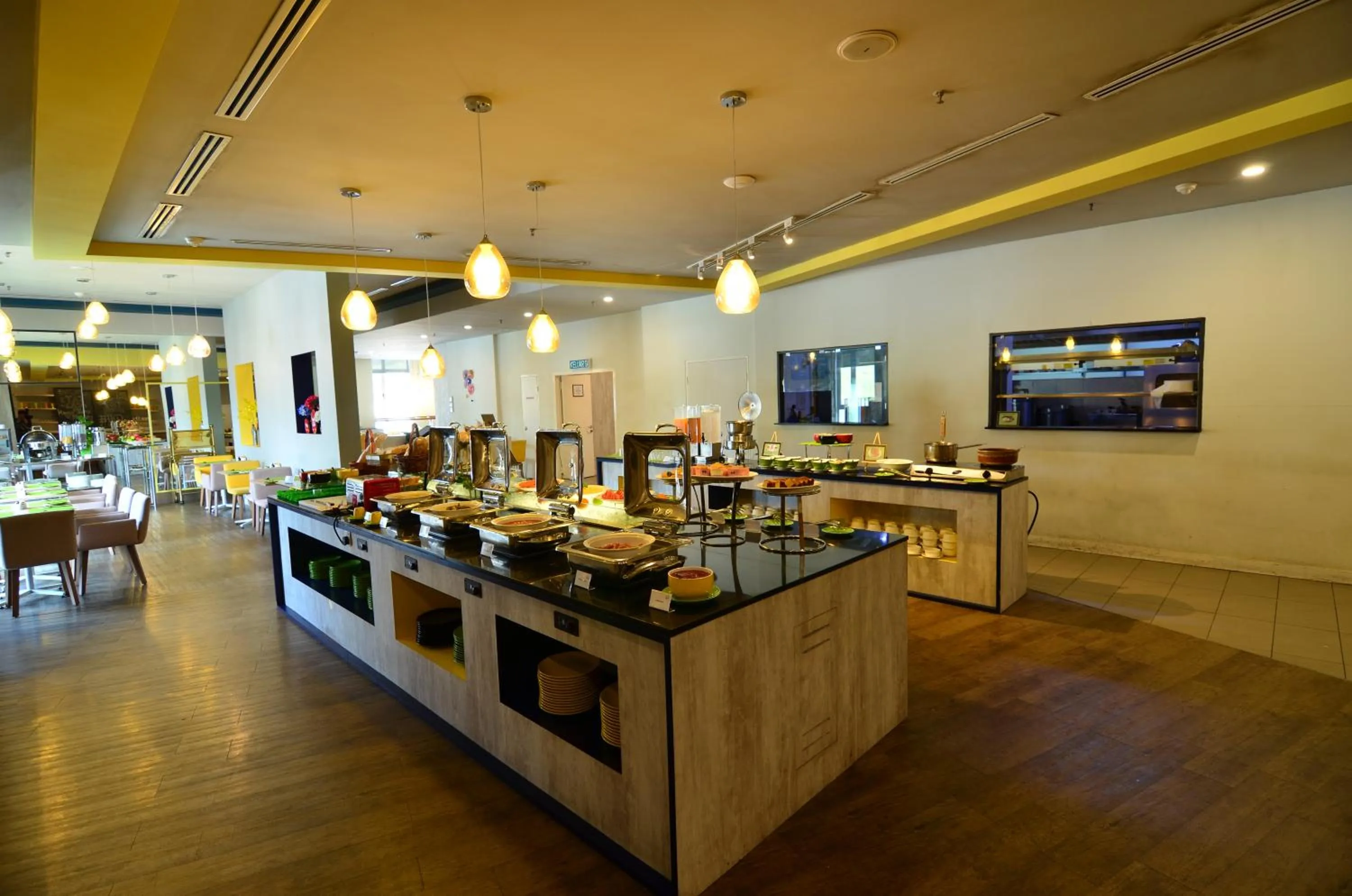 Buffet breakfast in ibis Styles Kuala Lumpur Sri Damansara