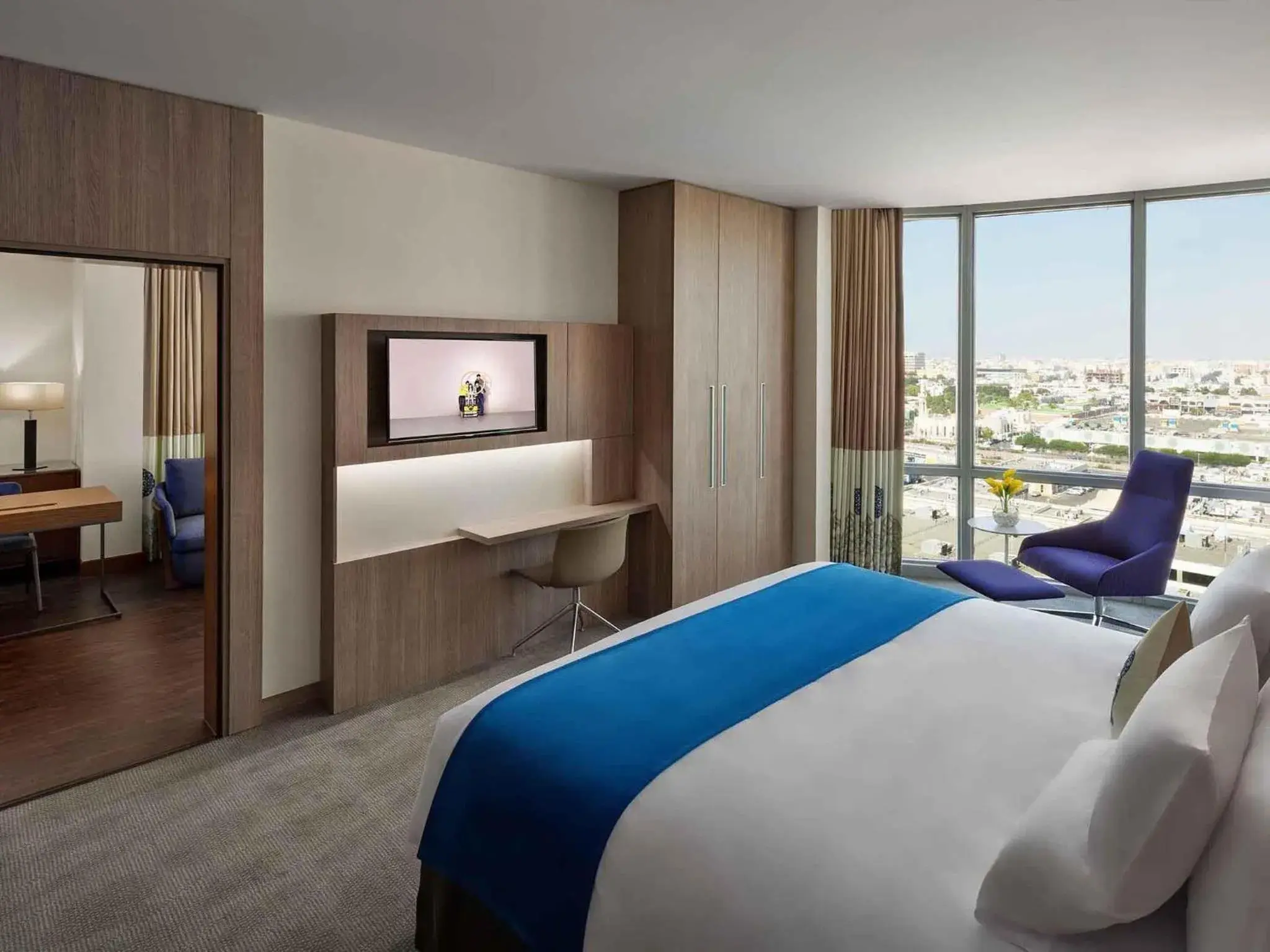 Superior Suite With 1 Kingsize Bed And 1 Sofa in Novotel Jeddah Tahlia Superior Suite With 1 Kingsize Bed And 1 Sofa in Novotel Jeddah Tahlia