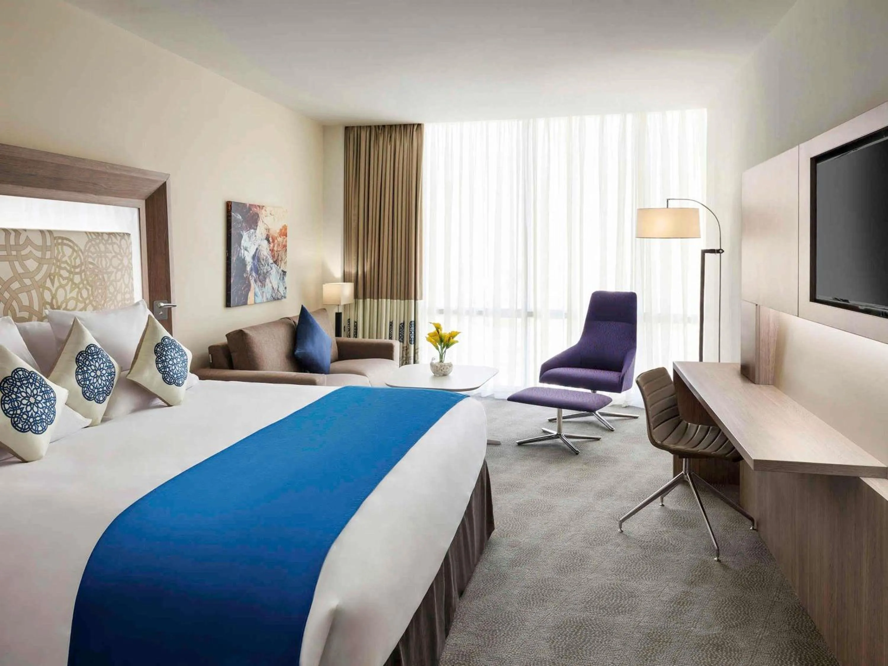 Bedroom, Bed in Novotel Jeddah Tahlia