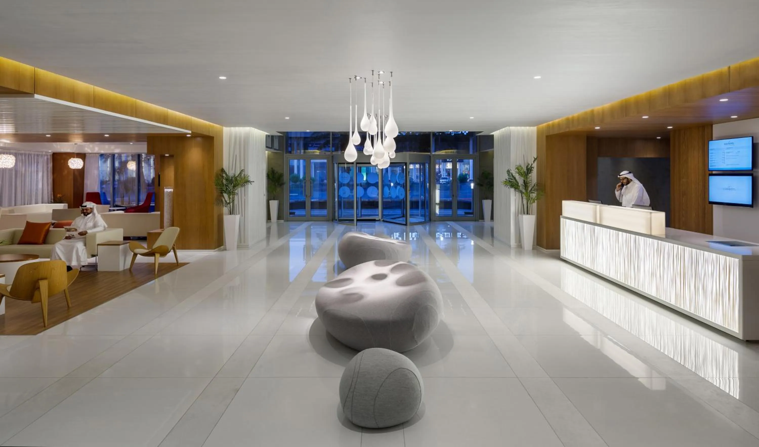 Lobby or reception in Novotel Jeddah Tahlia