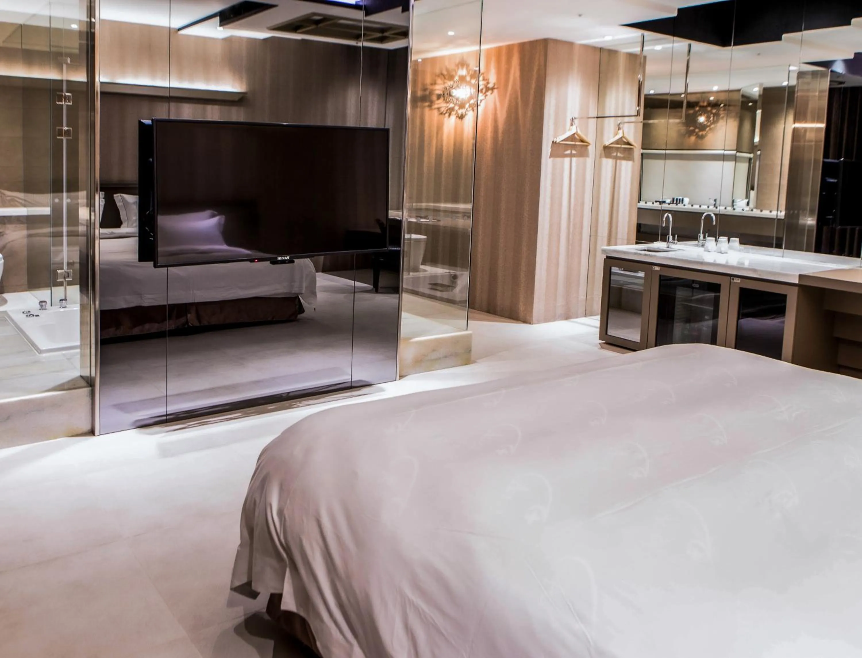 Bed in All-Ur Boutique Motel - Xinzhuang Branch