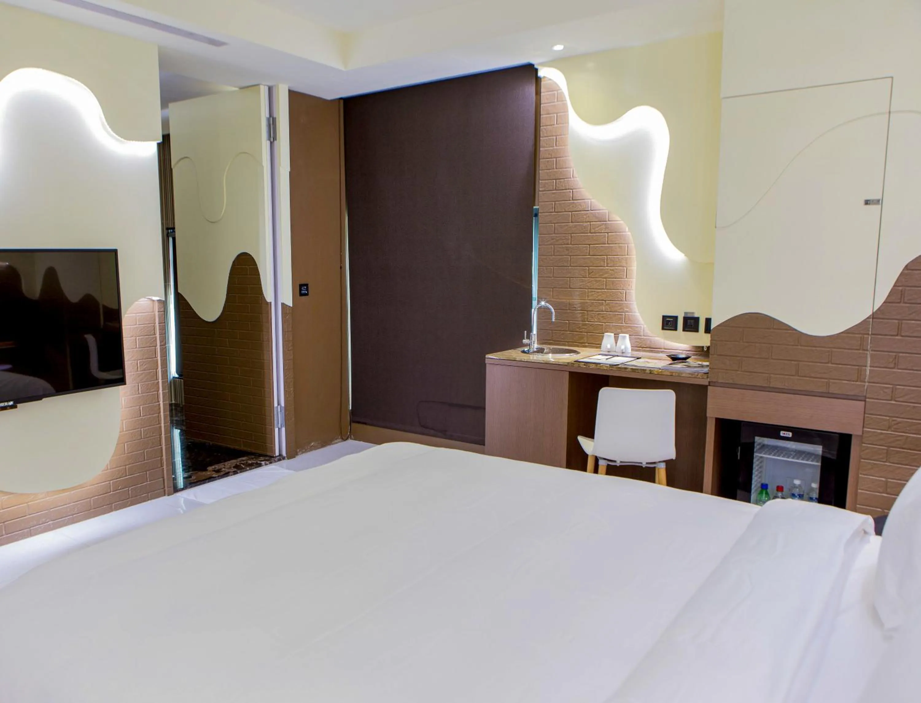 Bed in All-Ur Boutique Motel - Xinzhuang Branch